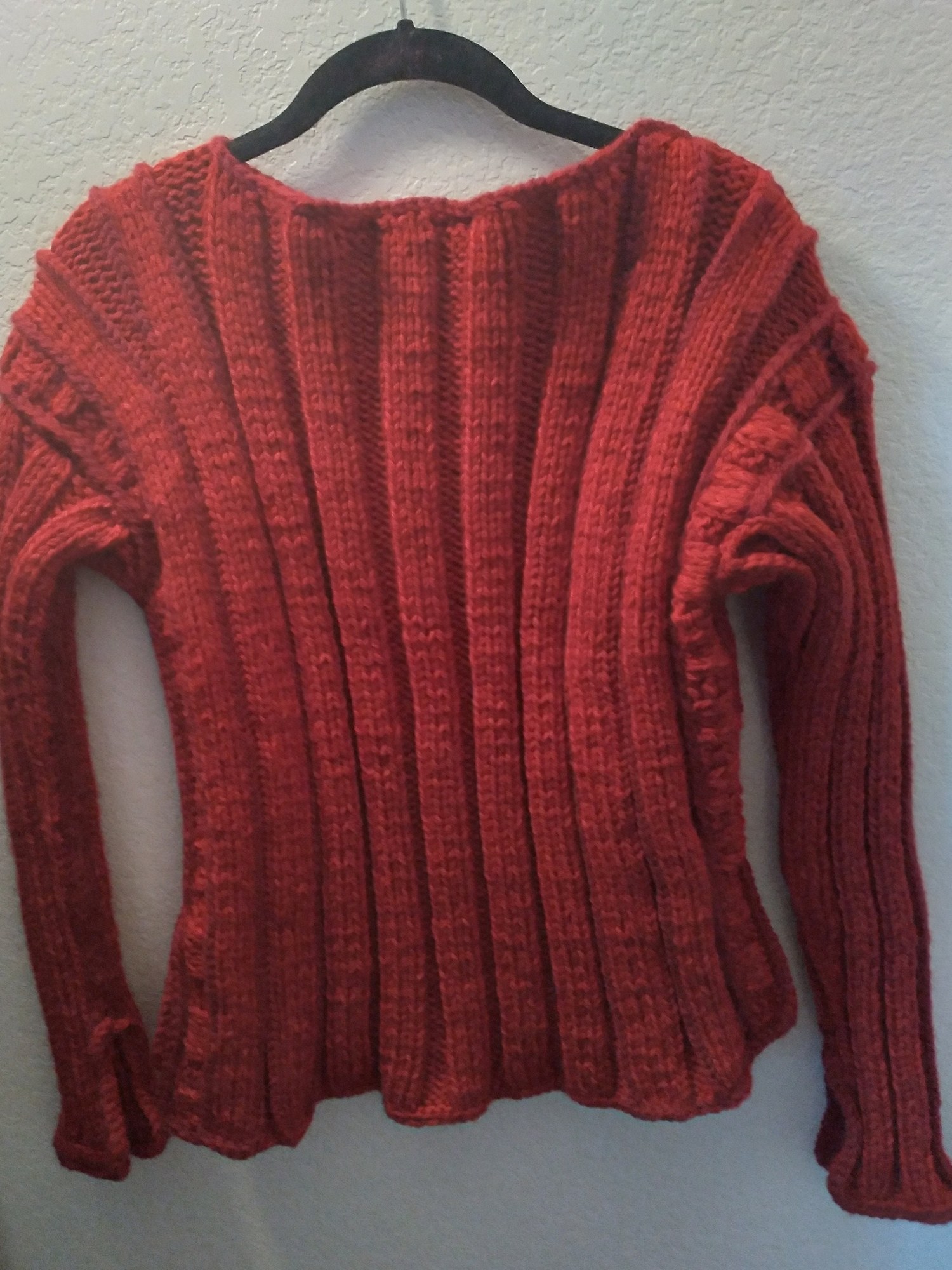 Retro Poor Boy Sweater And Hooded Scarf.(2PC), view 9