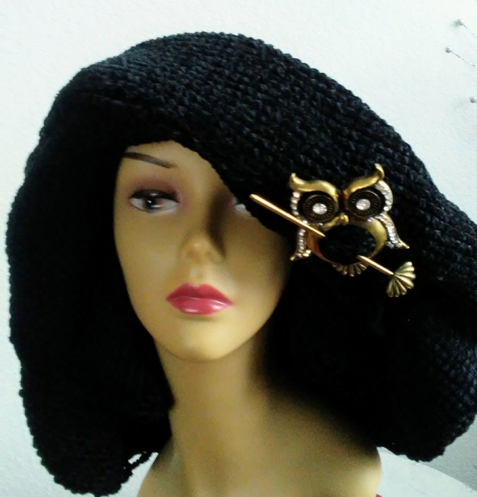 Signature Novelty Versatile Crochet Chenille Hat, view 3