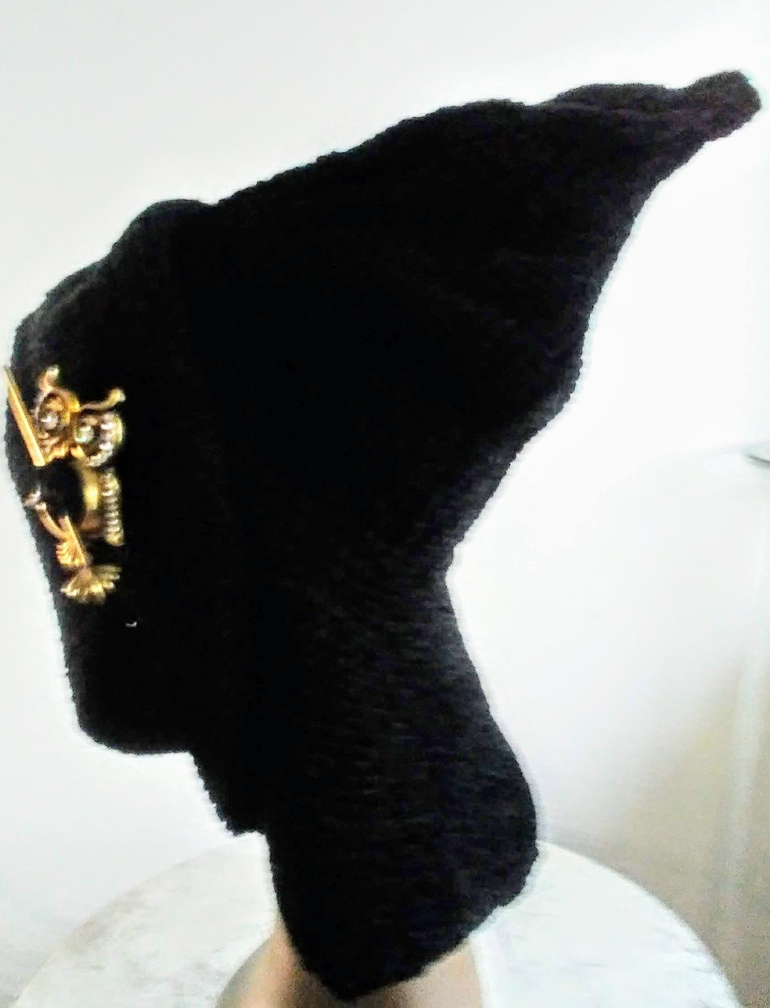 Signature Novelty Versatile Crochet Chenille Hat, view 6