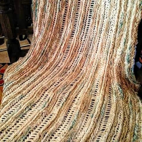 Coastal Elegance Artisan Afghan, view 2