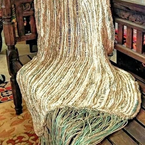 Coastal Elegance Artisan Afghan, view 3