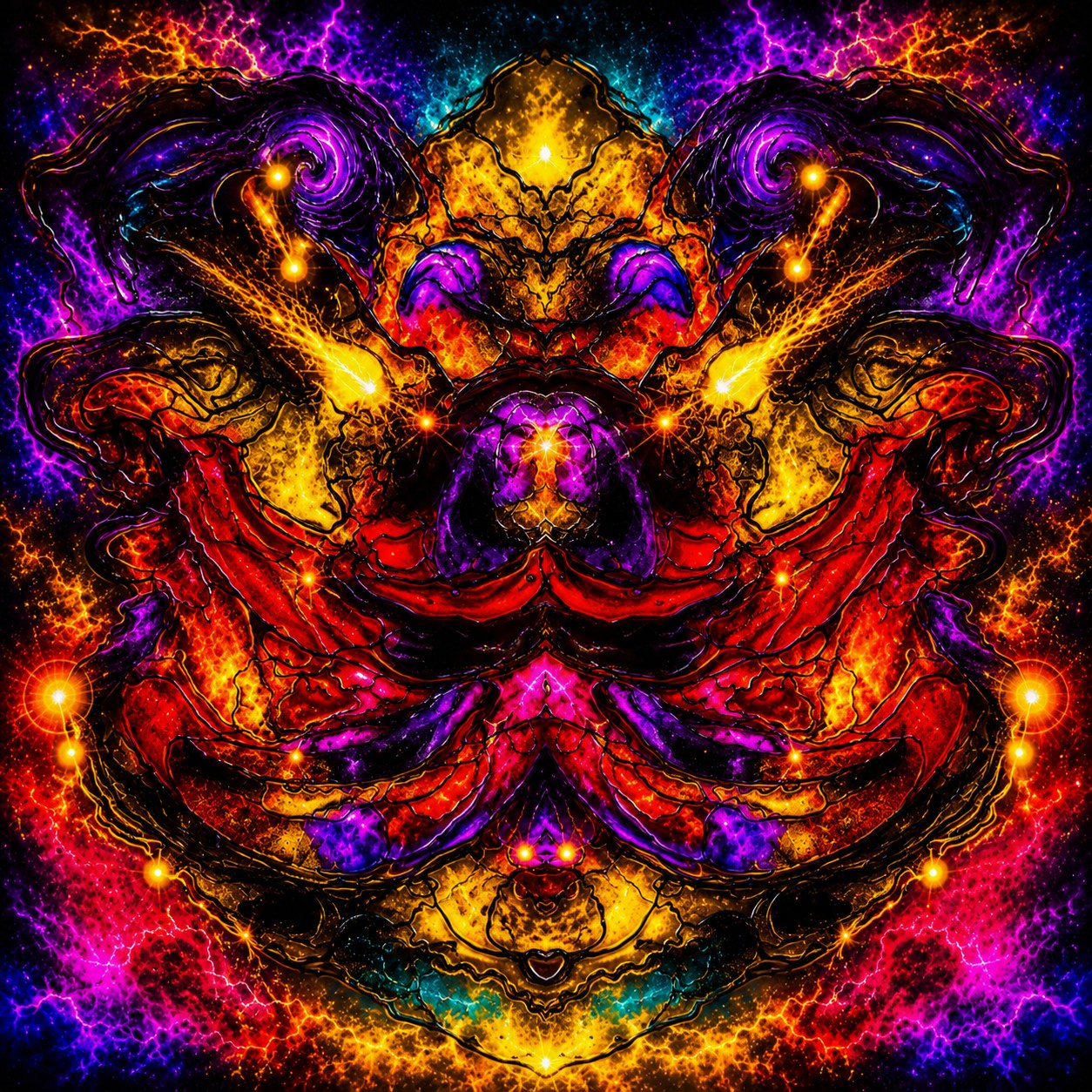 Fractured Psychic — Abstract Portrait Digital Art Bundle | Instant Download
