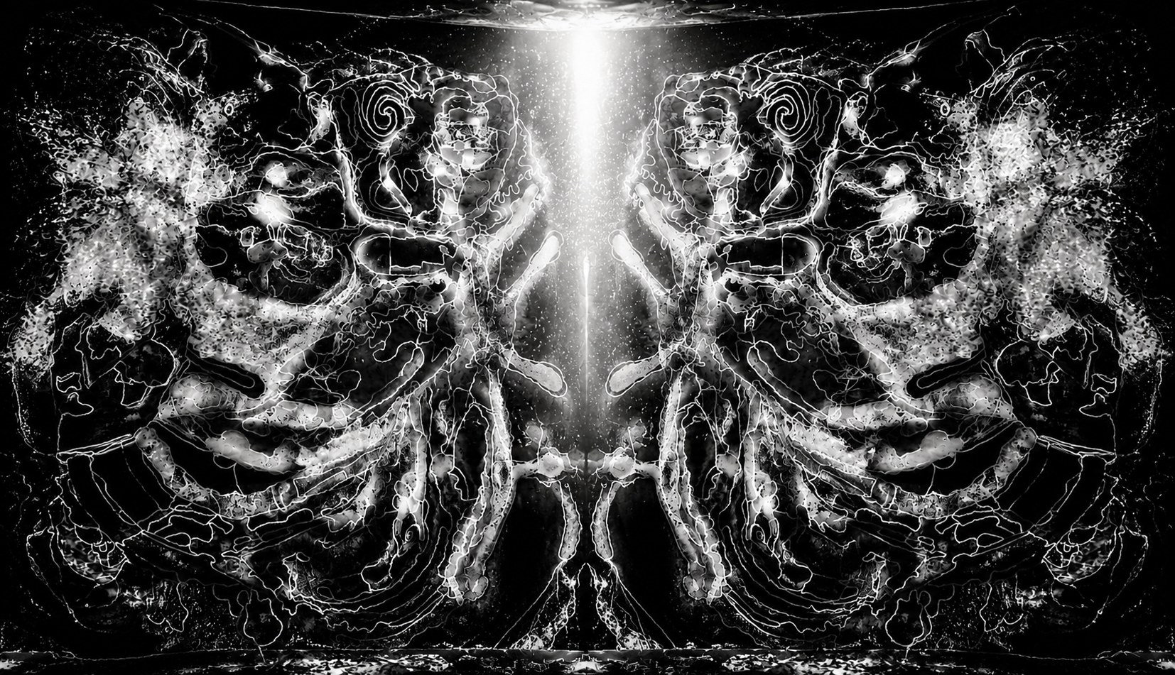 Fractured Psychic — Abstract Portrait Digital Art Bundle | Instant Download
