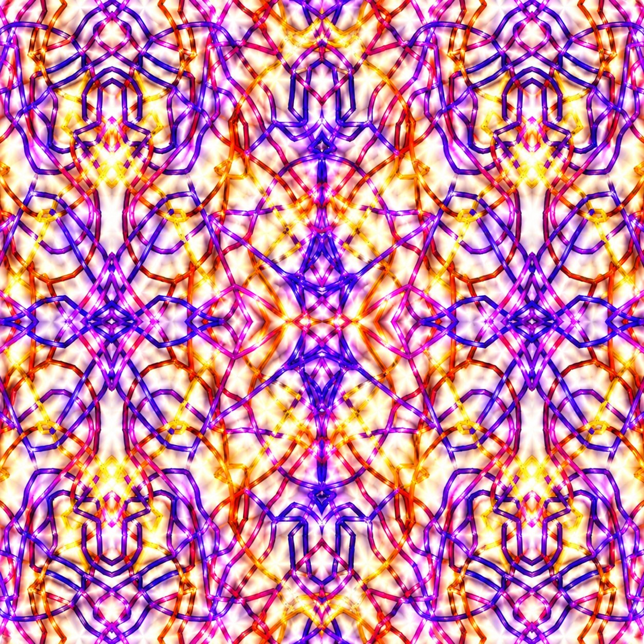 Neon Cathedral — Abstract Architecture Digital Art Bundle | Instant Download