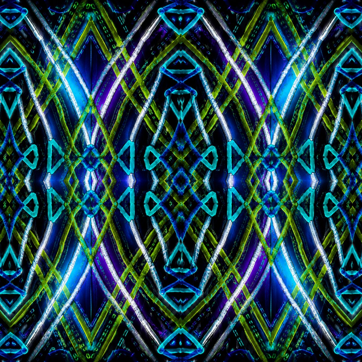 Neon Cathedral — Abstract Architecture Digital Art Bundle | Instant Download