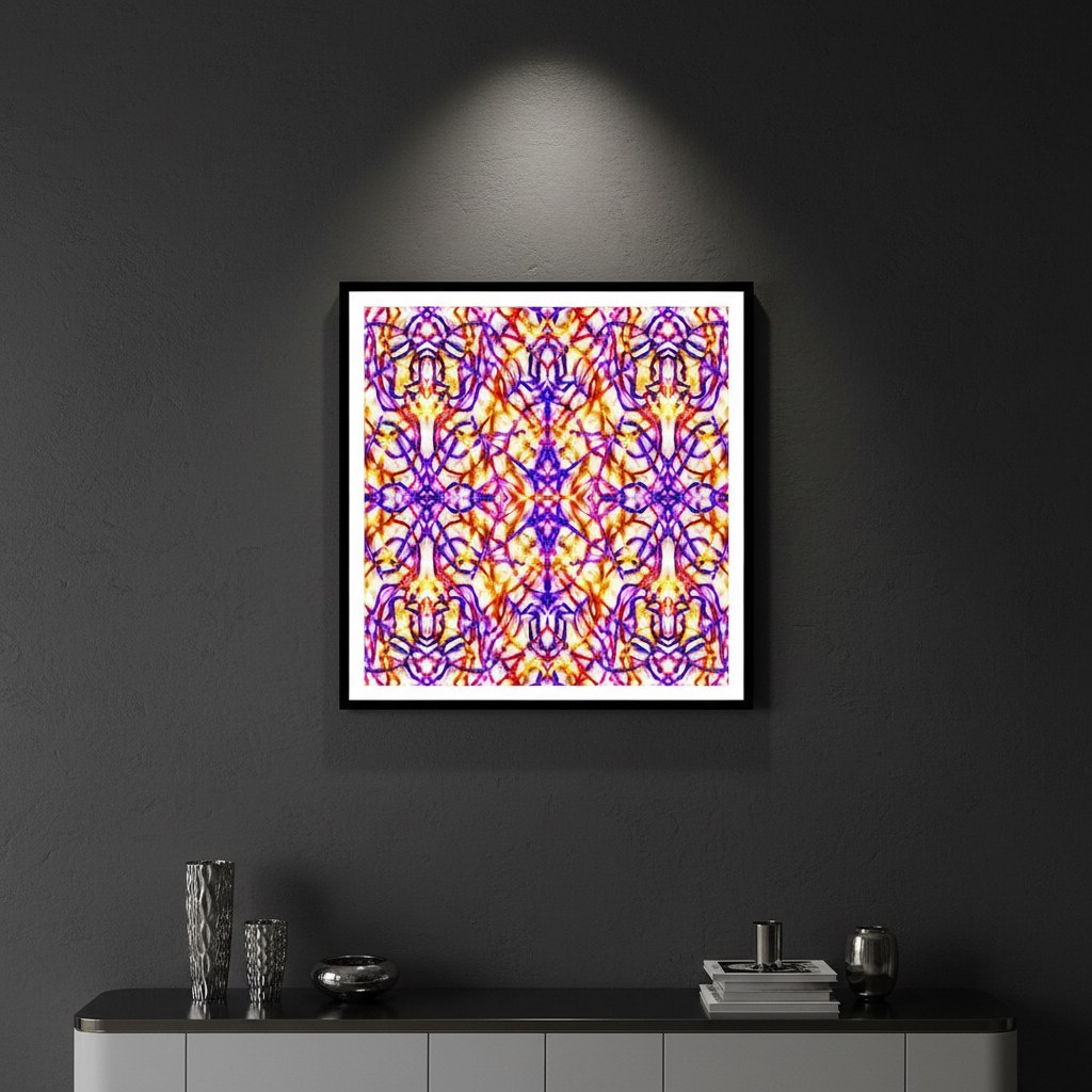 Neon Cathedral — Abstract Architecture Digital Art Bundle | Instant Download