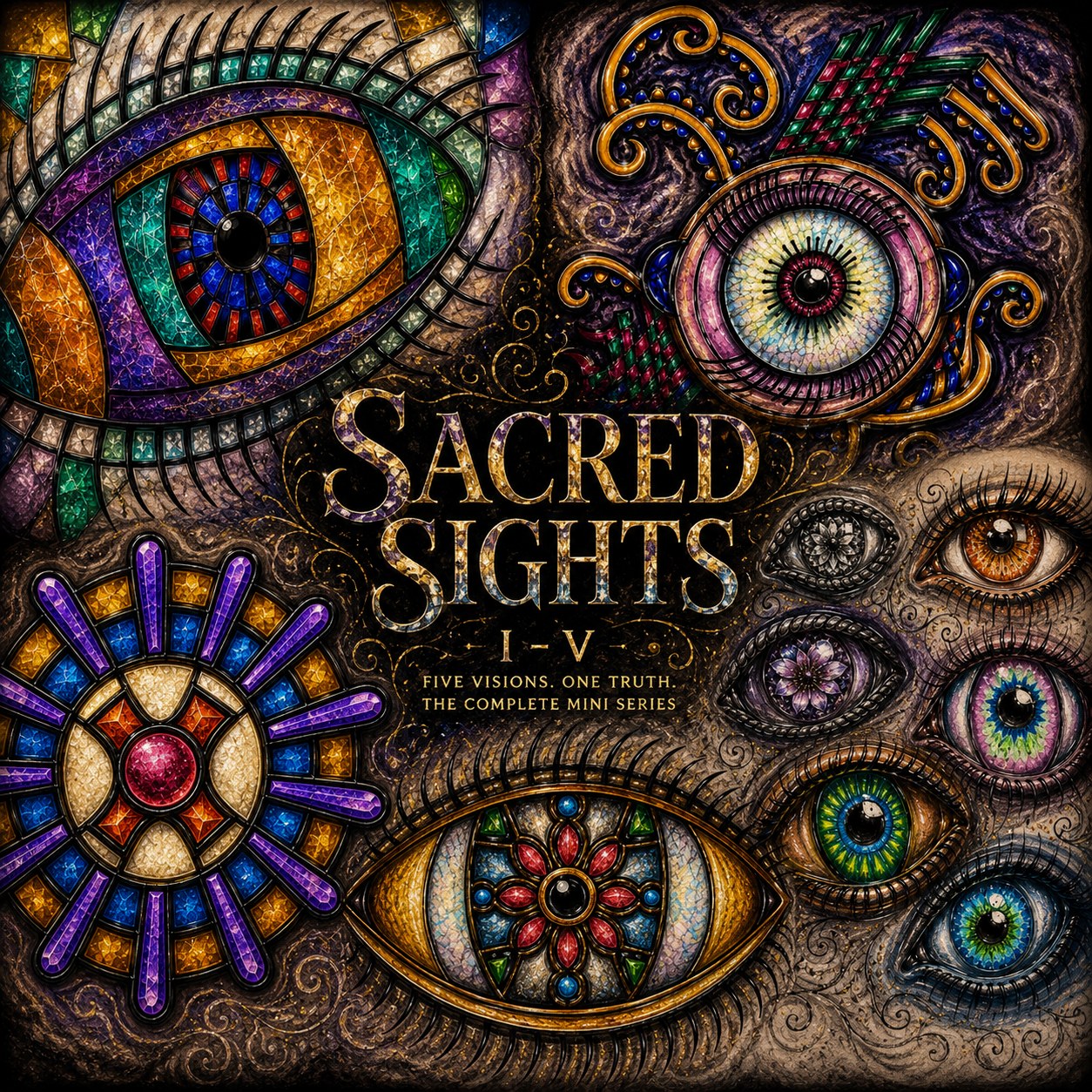 Sacred Sights — Spiritual Digital Art Bundle | Instant Download