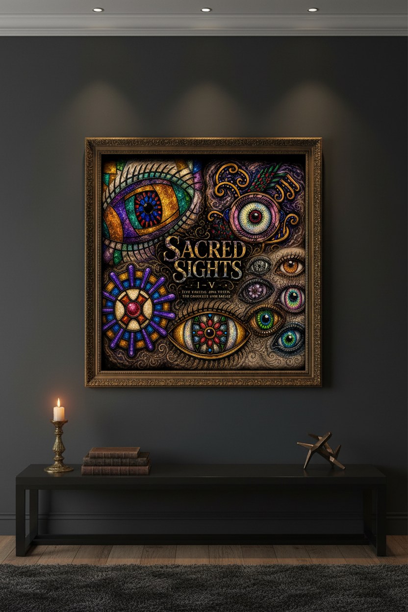 Sacred Sights — Spiritual Digital Art Bundle | Instant Download