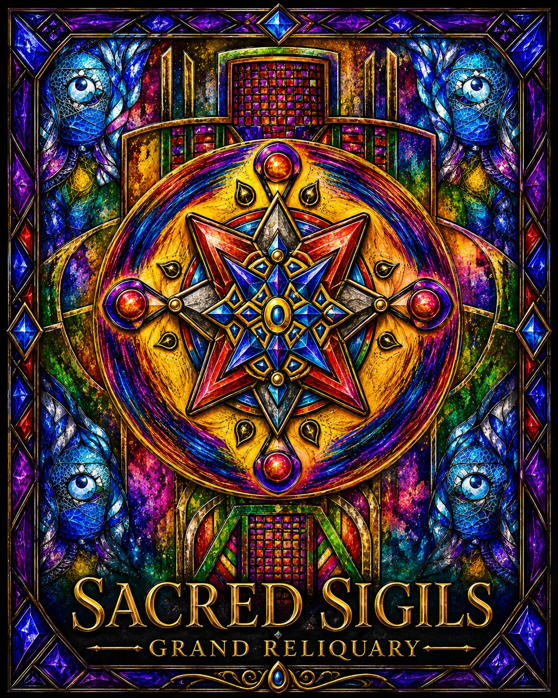 Sacred Sigils — Sacred Geometry Digital Art Bundle | Instant Download