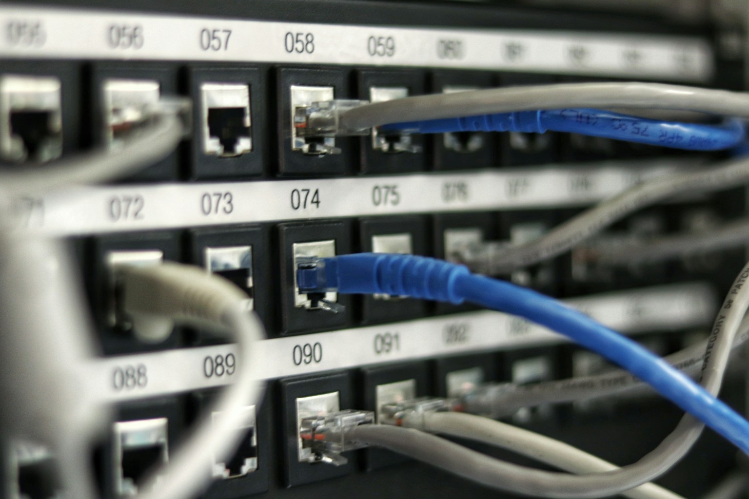 Network connections supporting a business recovery test