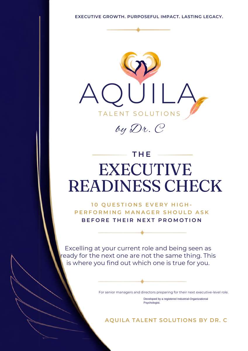 Actual Executive Readiness Check PDF cover