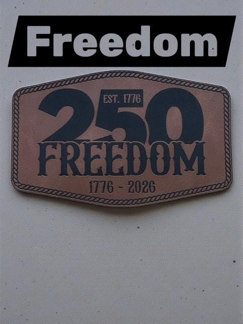 250th Anniversary Leather Patch Hat, American Pride Cap