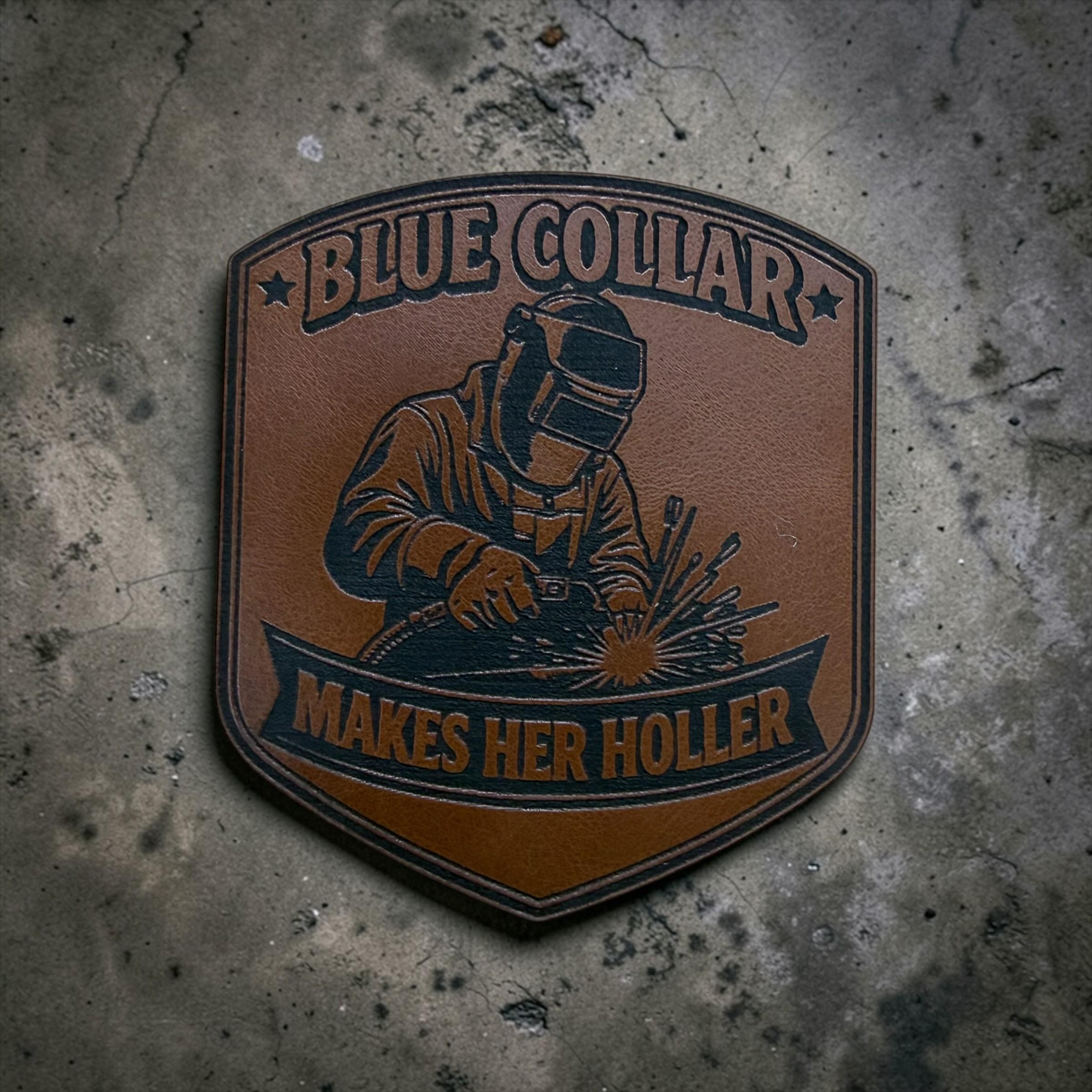 Blue Collar Makes Her Holler