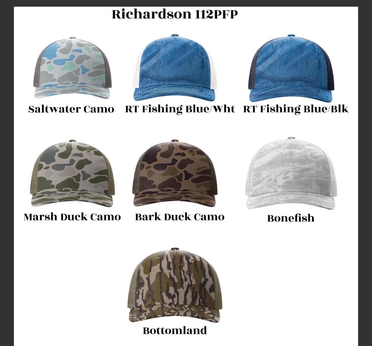 Mallard Duck Full Color UV Printed leatherette patch Hat, duck hunting,