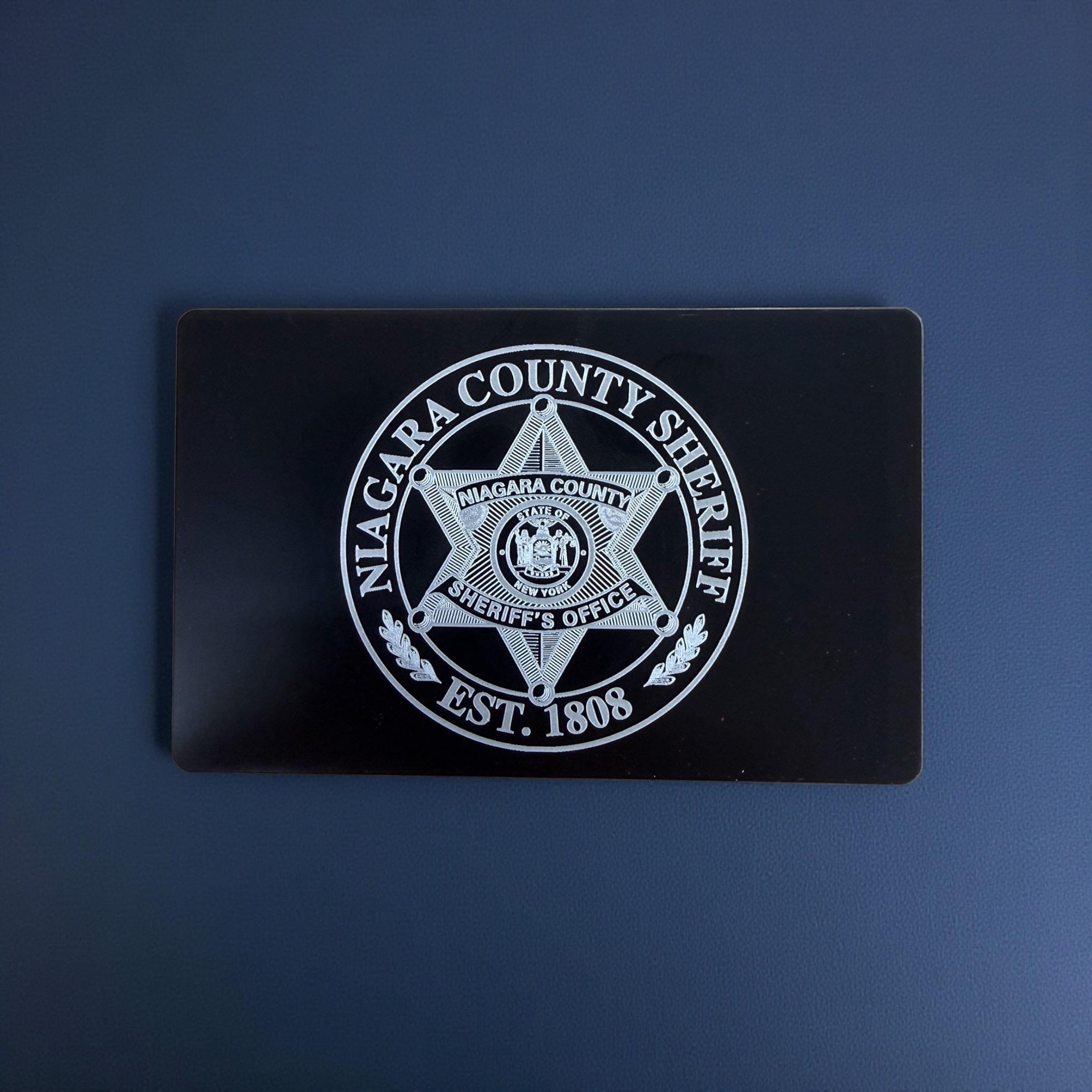 SFST Metal Reference Cards for Law Enforcement | Standardized Field Sobriety Testing Cards | Finger to Nose | Walk & Turn | One Leg Stand