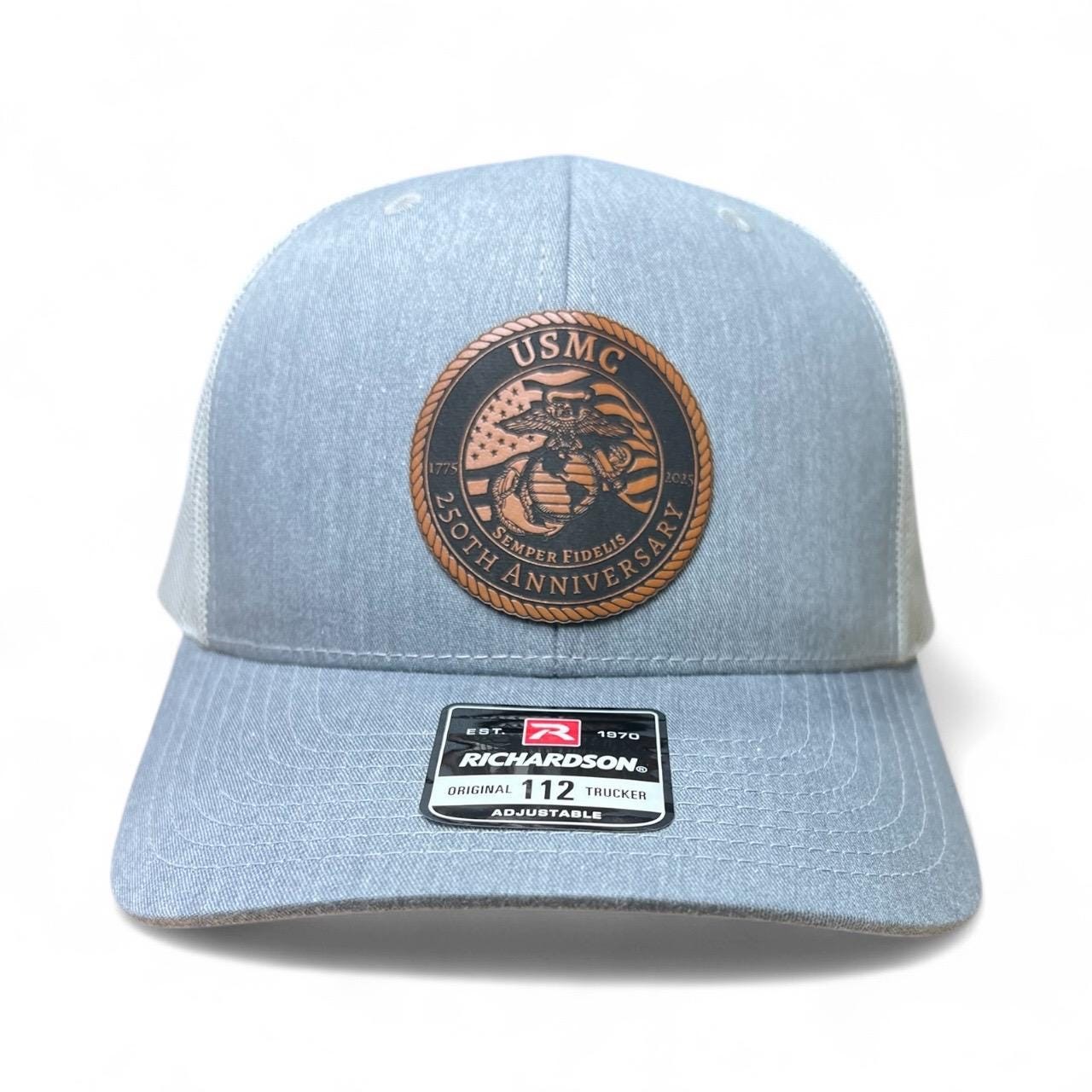 USMC 250th Anniversary Patch Hat, Marine Corps Gift