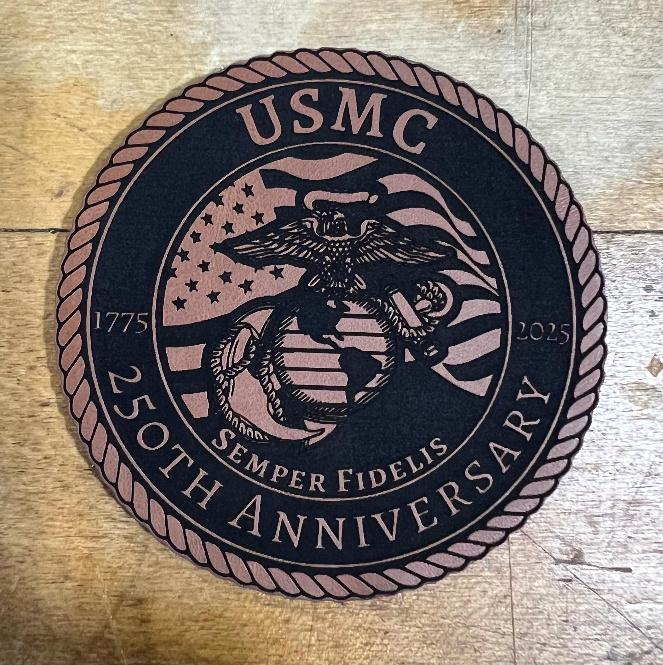 USMC 250th Anniversary Patch Hat, Marine Corps Gift