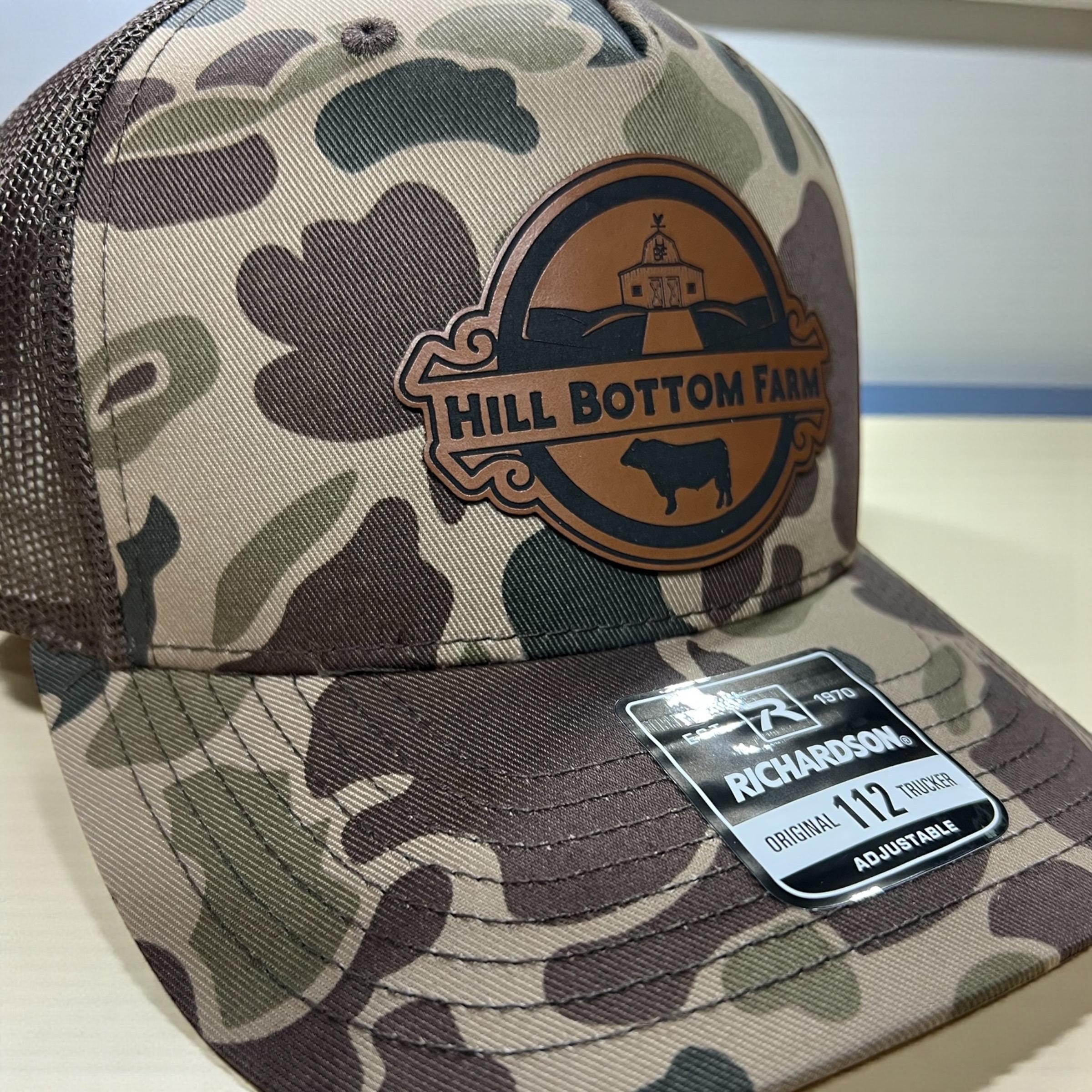 Your logo leather patch hat, custom engraved, adjustable snapback