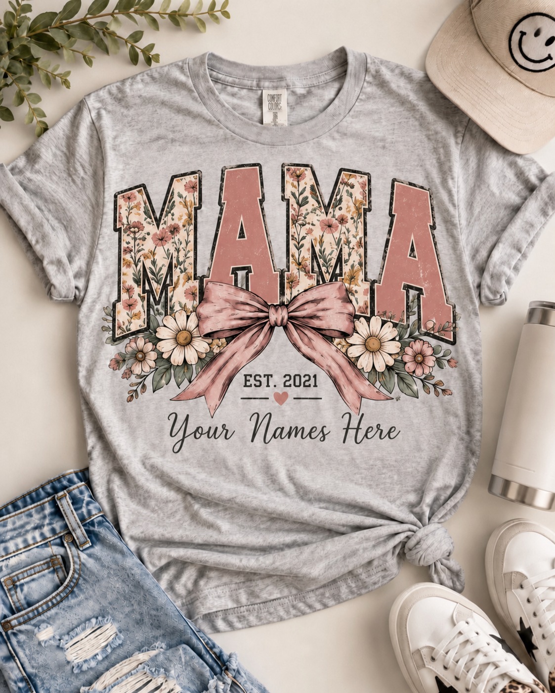 Personalized mama apparel