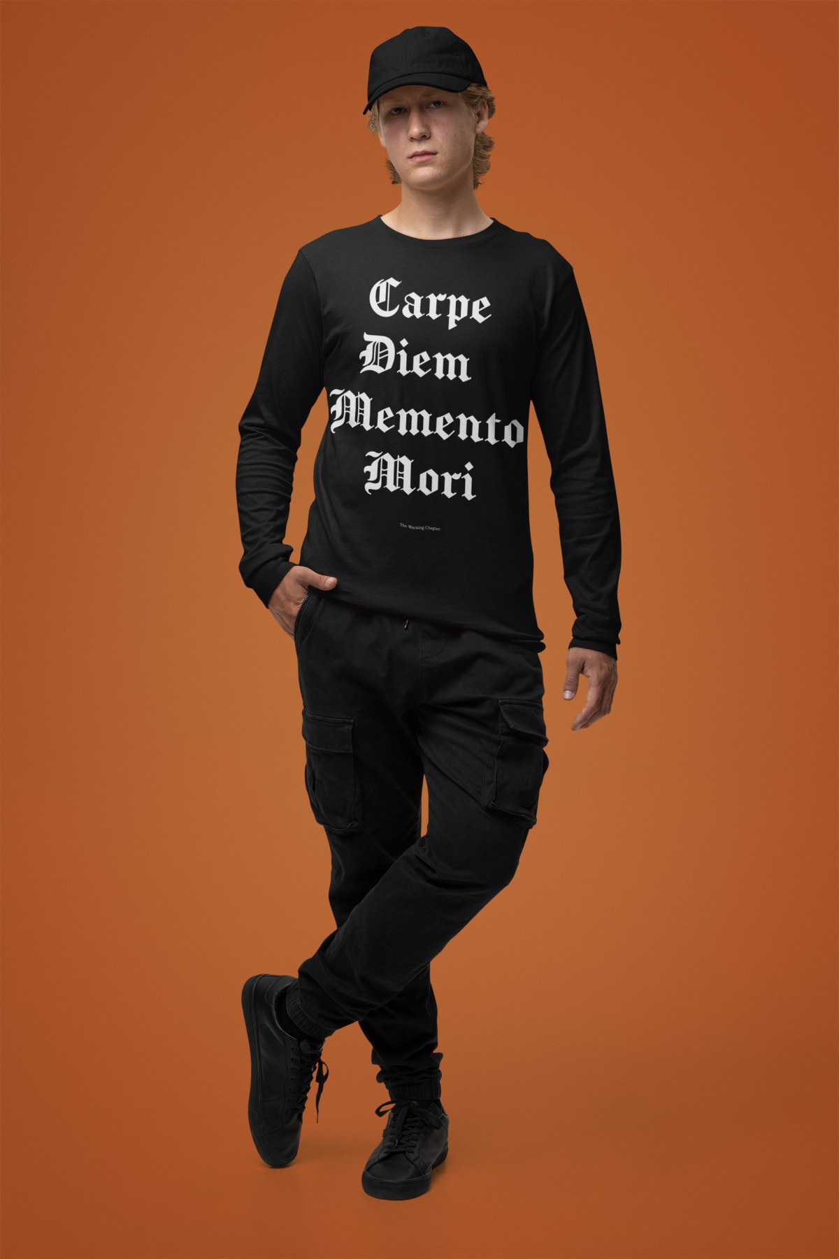 Carpe Diem Memento Mori Cotton Shirt