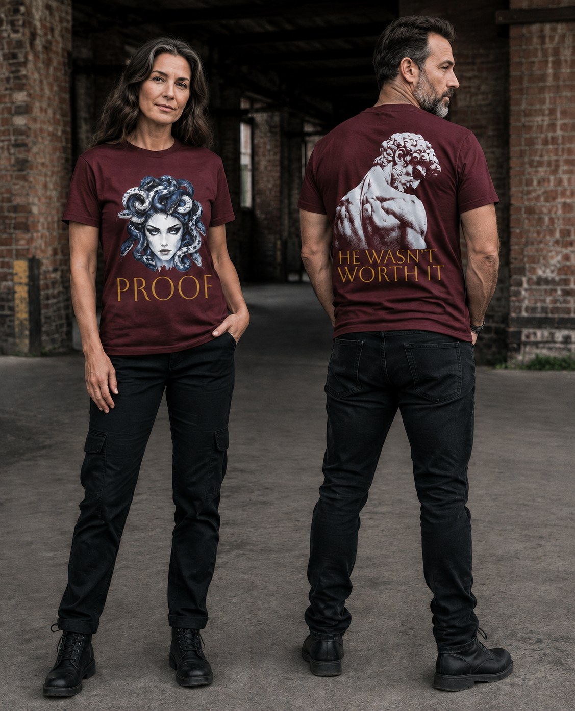 Proof - He Wasn’t Worth It Medusa Tee