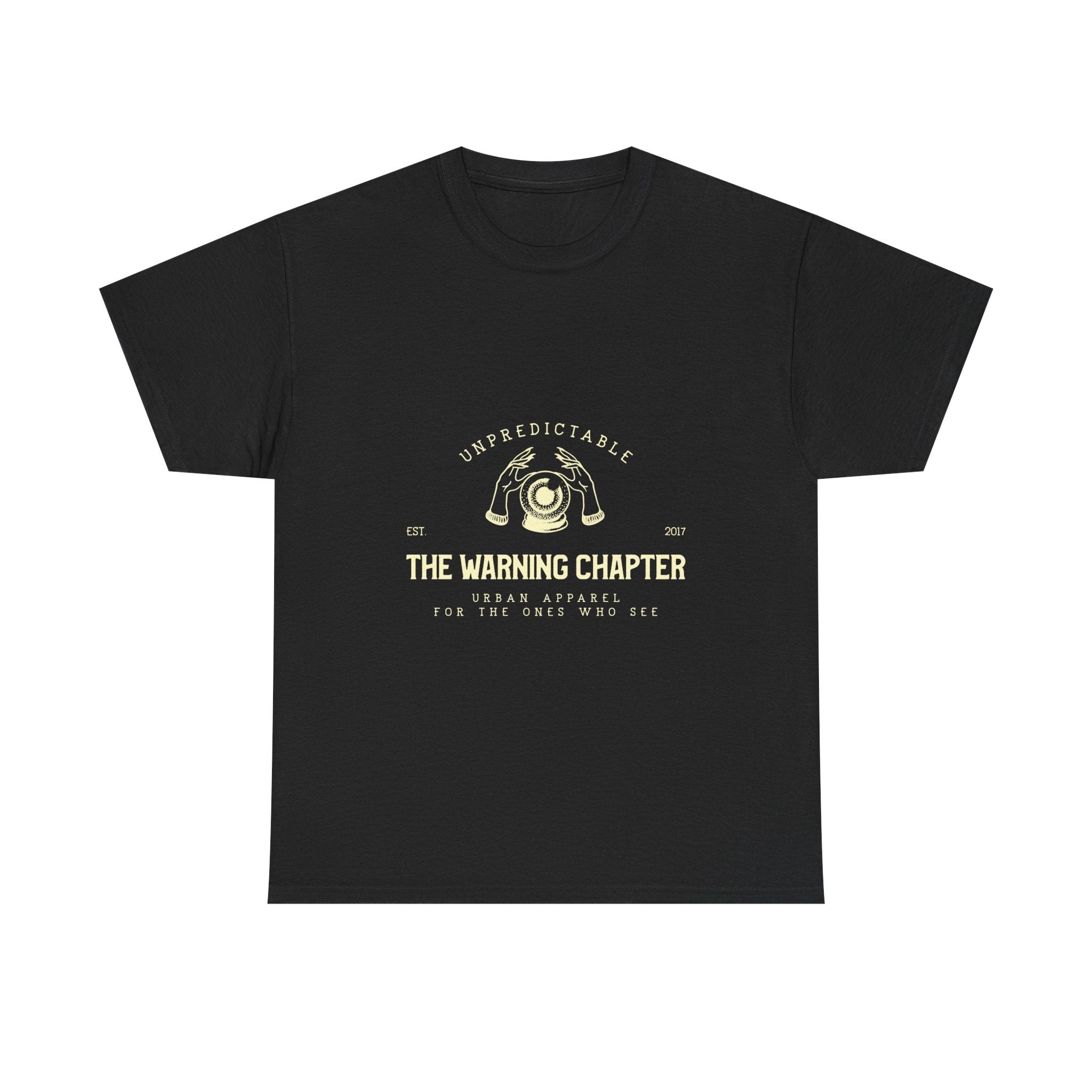 The Warning Chapter Tee - Unpredictable Eye Graphic Shirt