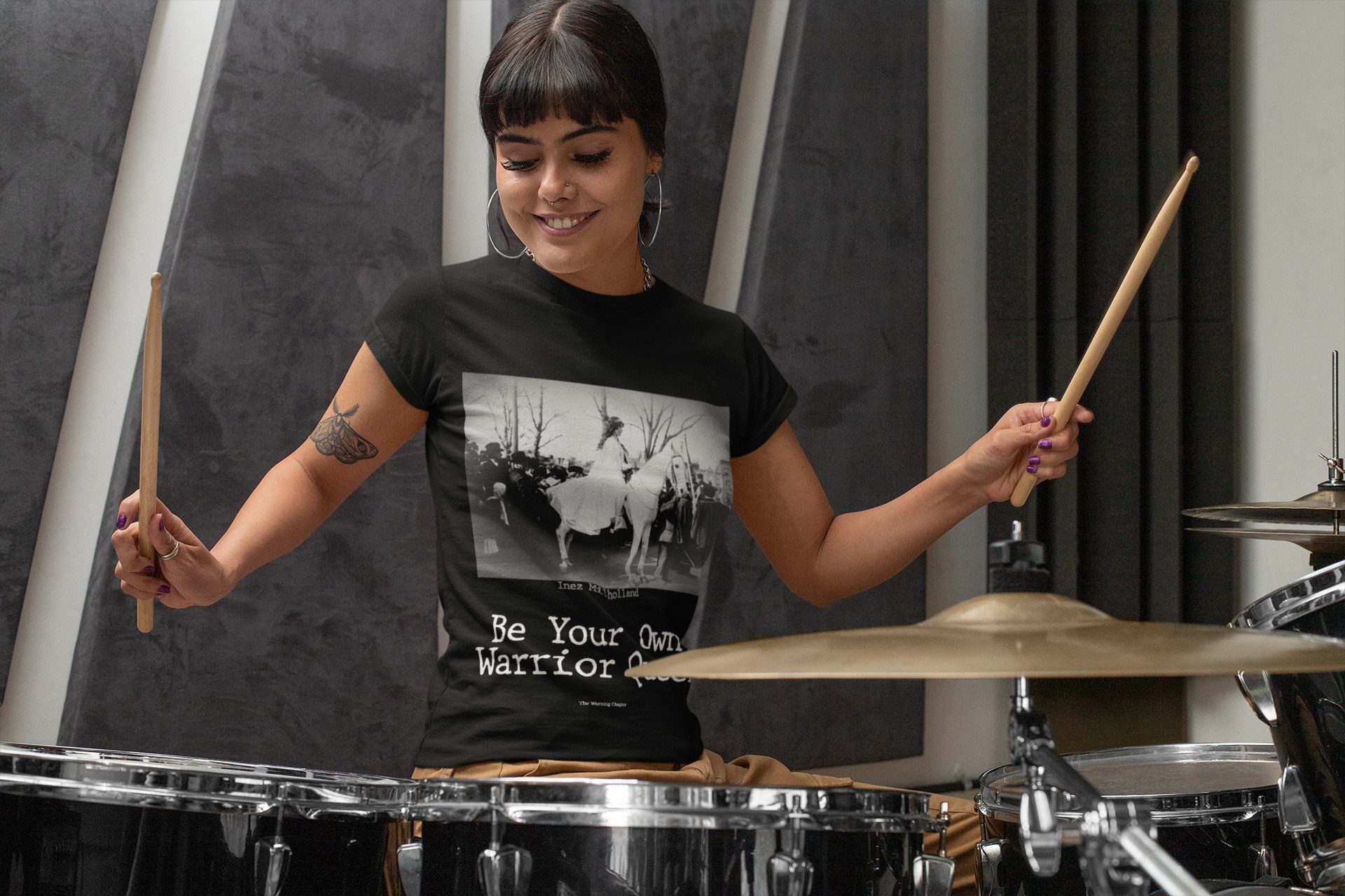 Warrior Queen T-Shirt - "Be Your Own Warrior Queen" Inez Milholland Inspiration