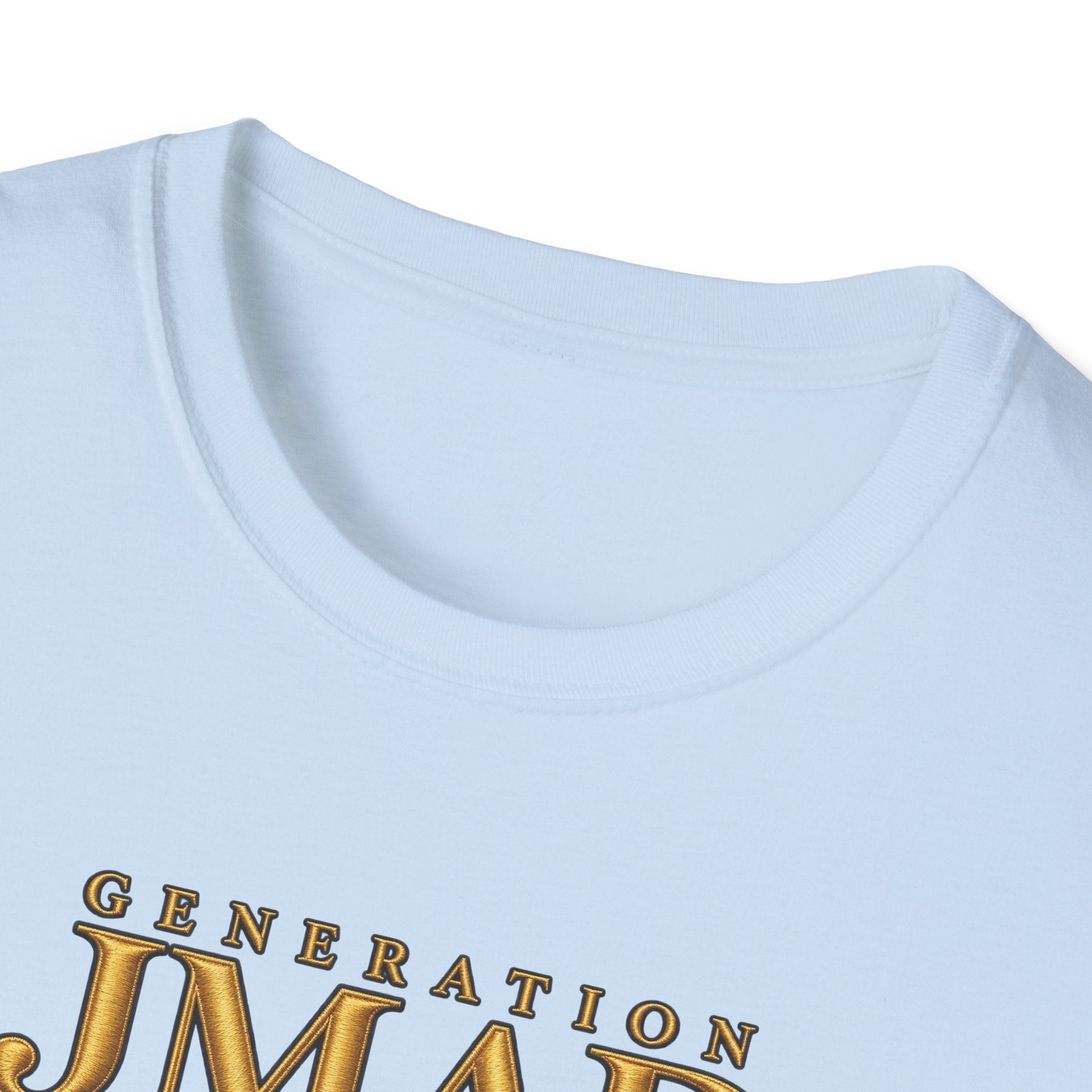 Original Linen Generation JMAD unisex softstyle Christian T-shirt., view 20