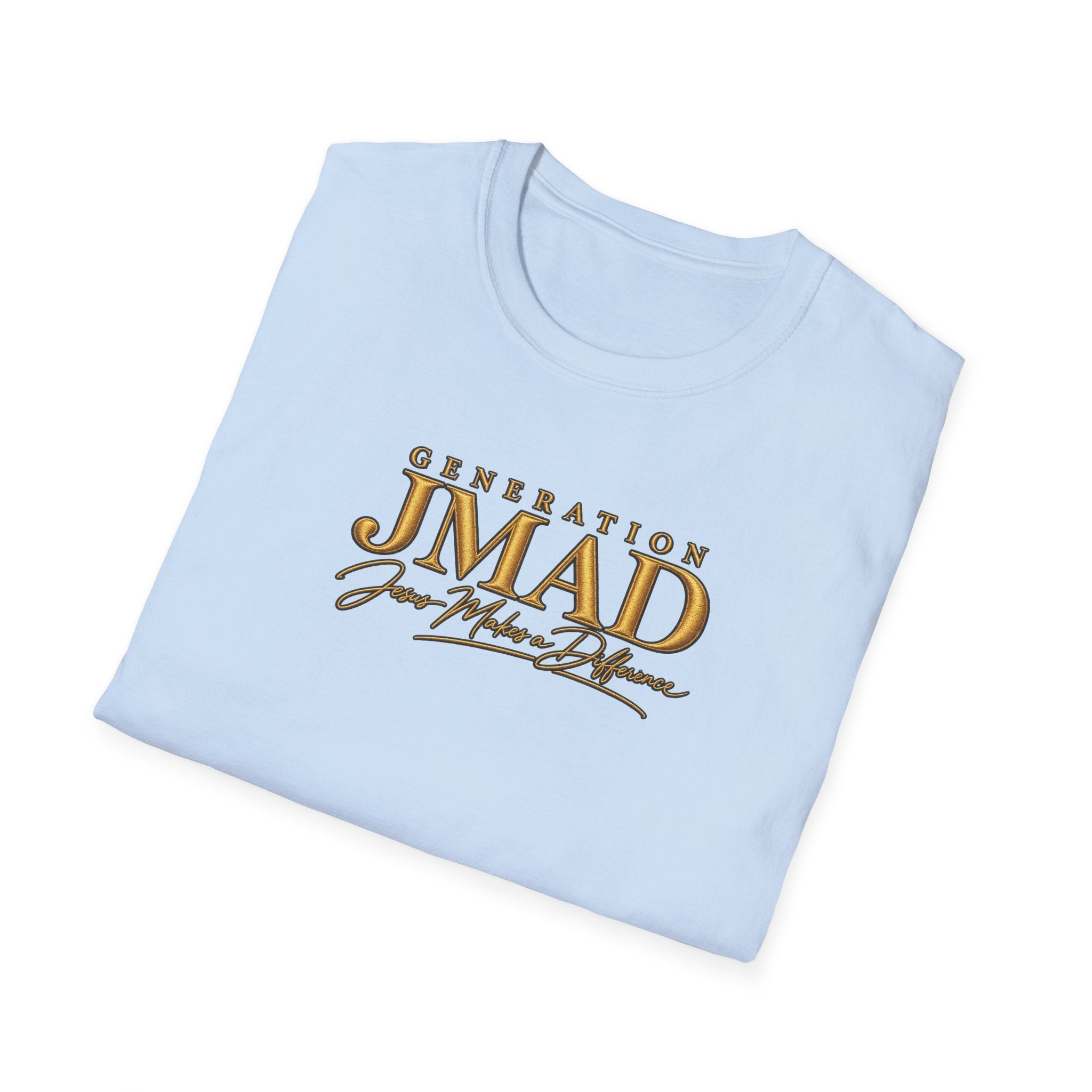Original Linen Generation JMAD unisex softstyle Christian T-shirt., view 21