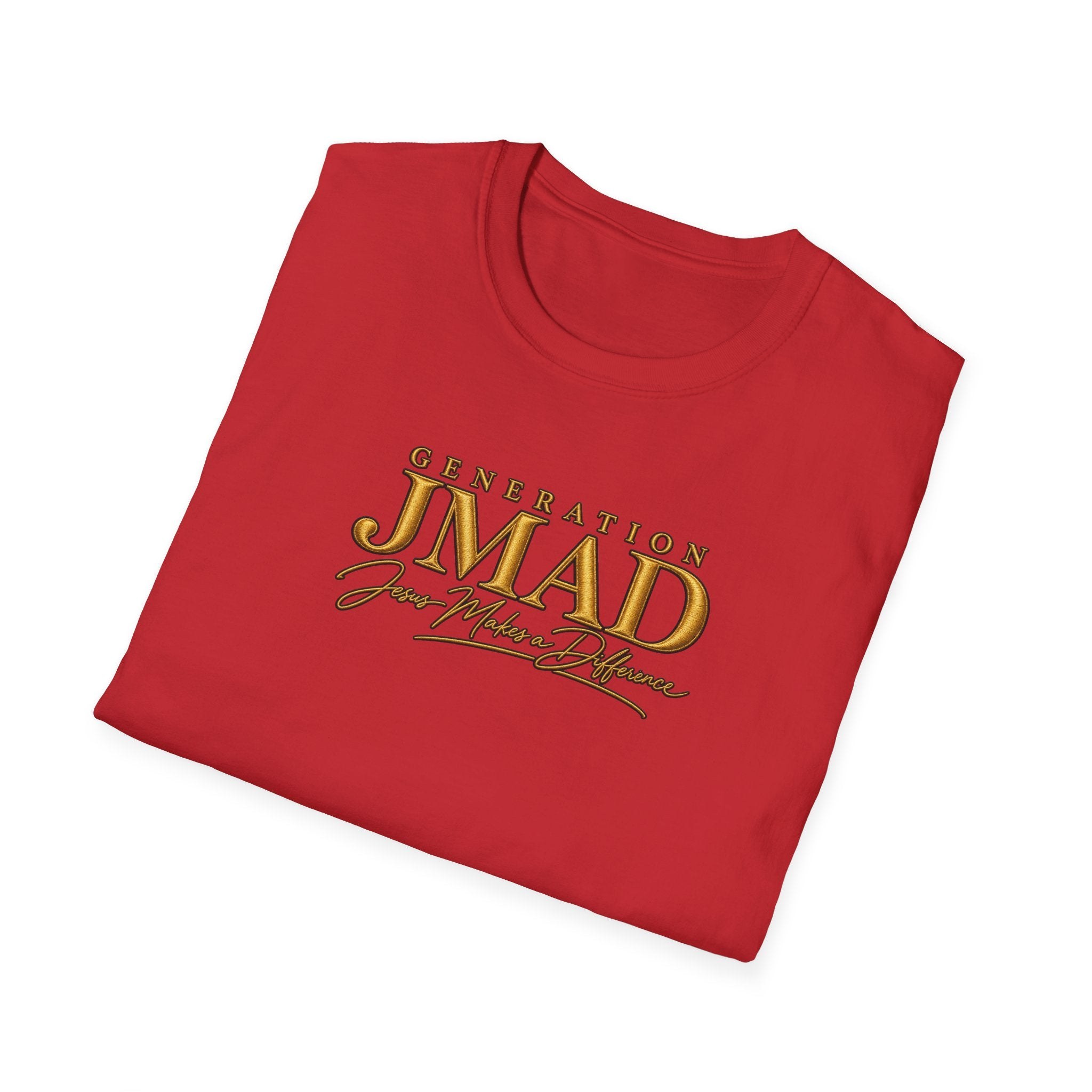 Original Linen Generation JMAD unisex softstyle Christian T-shirt., view 24