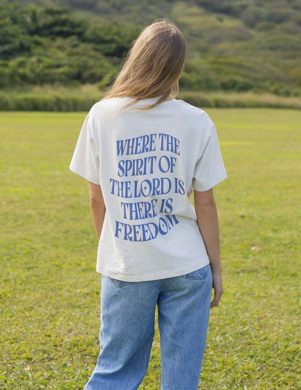 Spirit of the Lord Unisex Tee, view 3