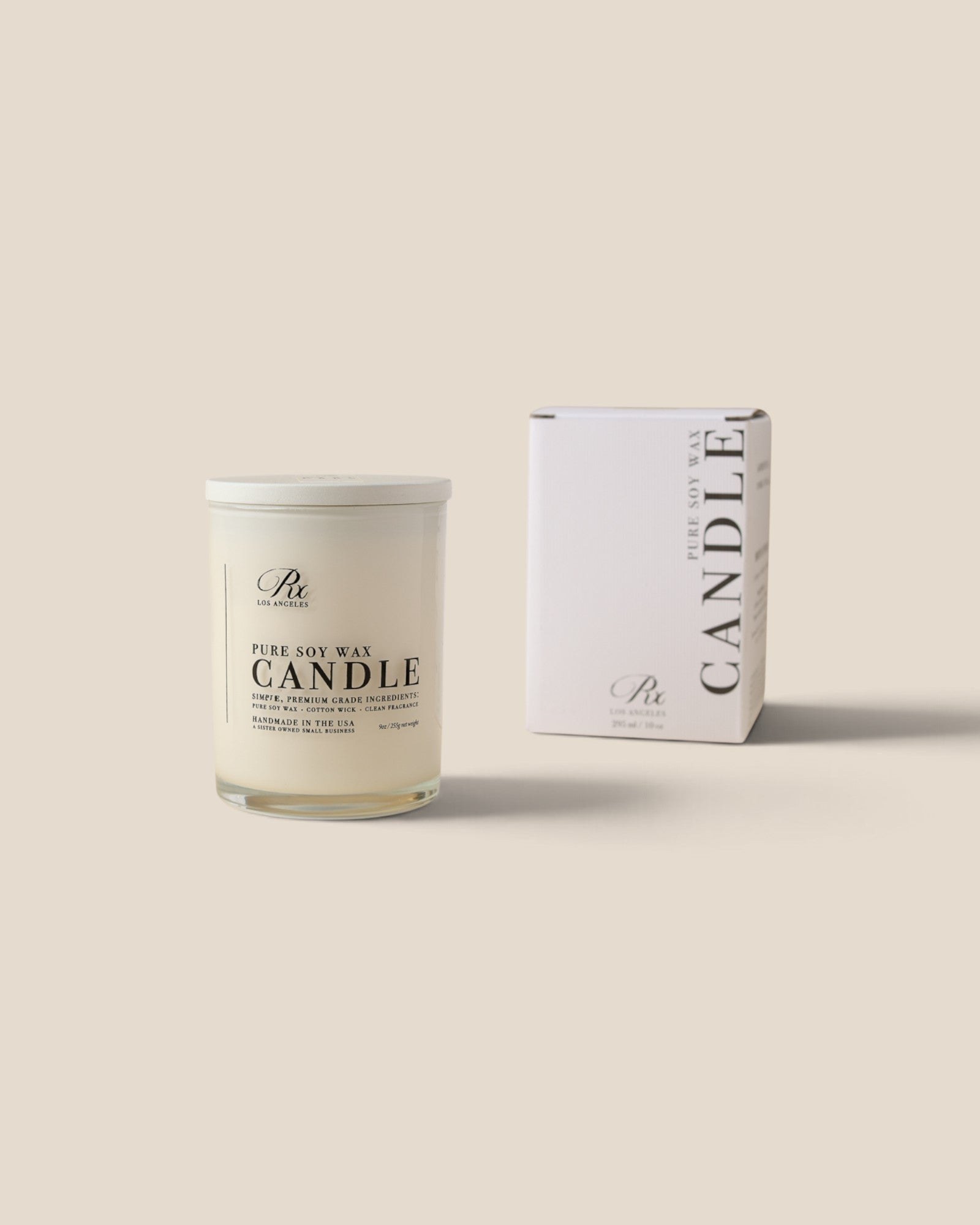 Lavender Oak: 100% Soy Wax Candle, view 4