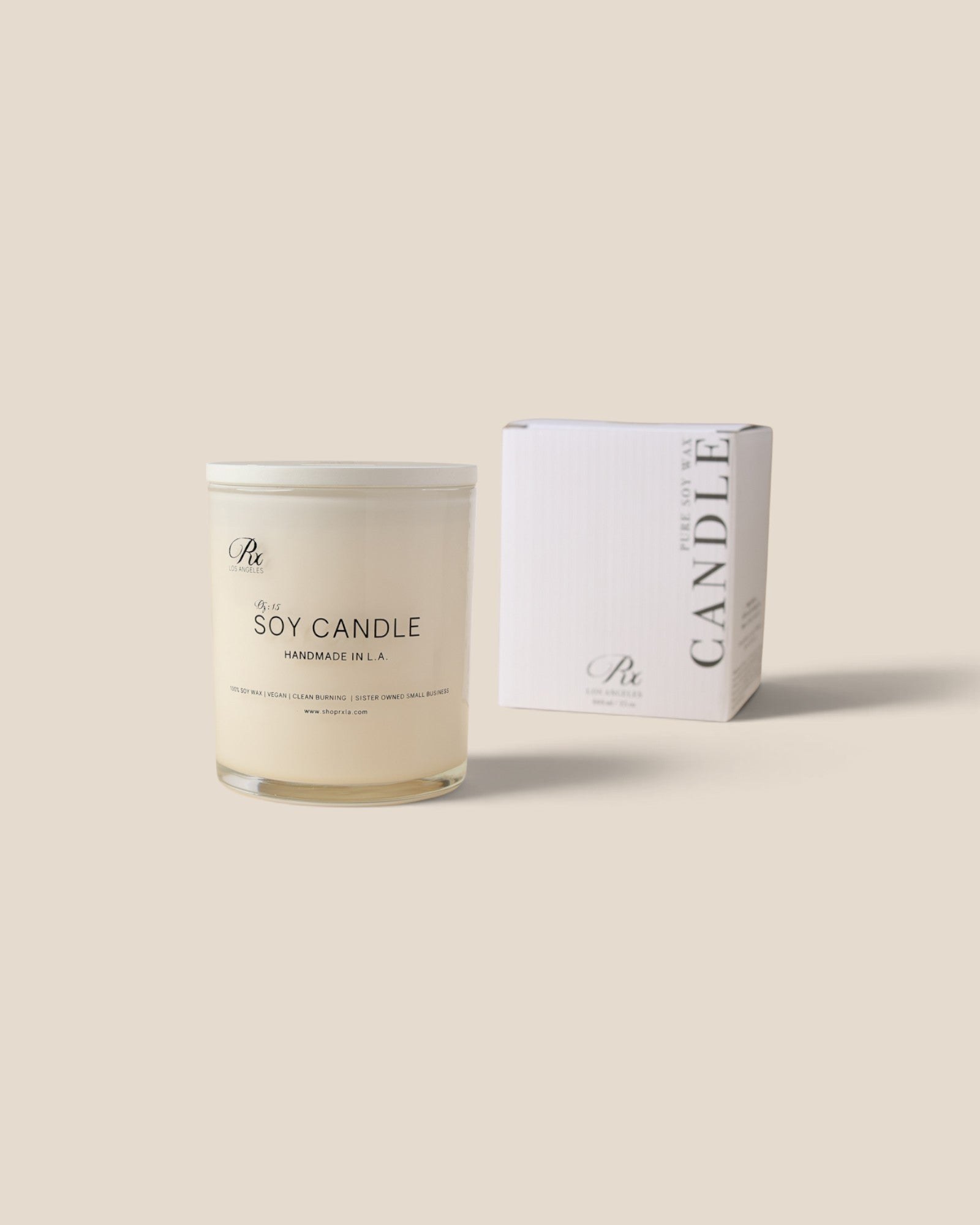 Lavender Oak: 100% Soy Wax Candle, view 6
