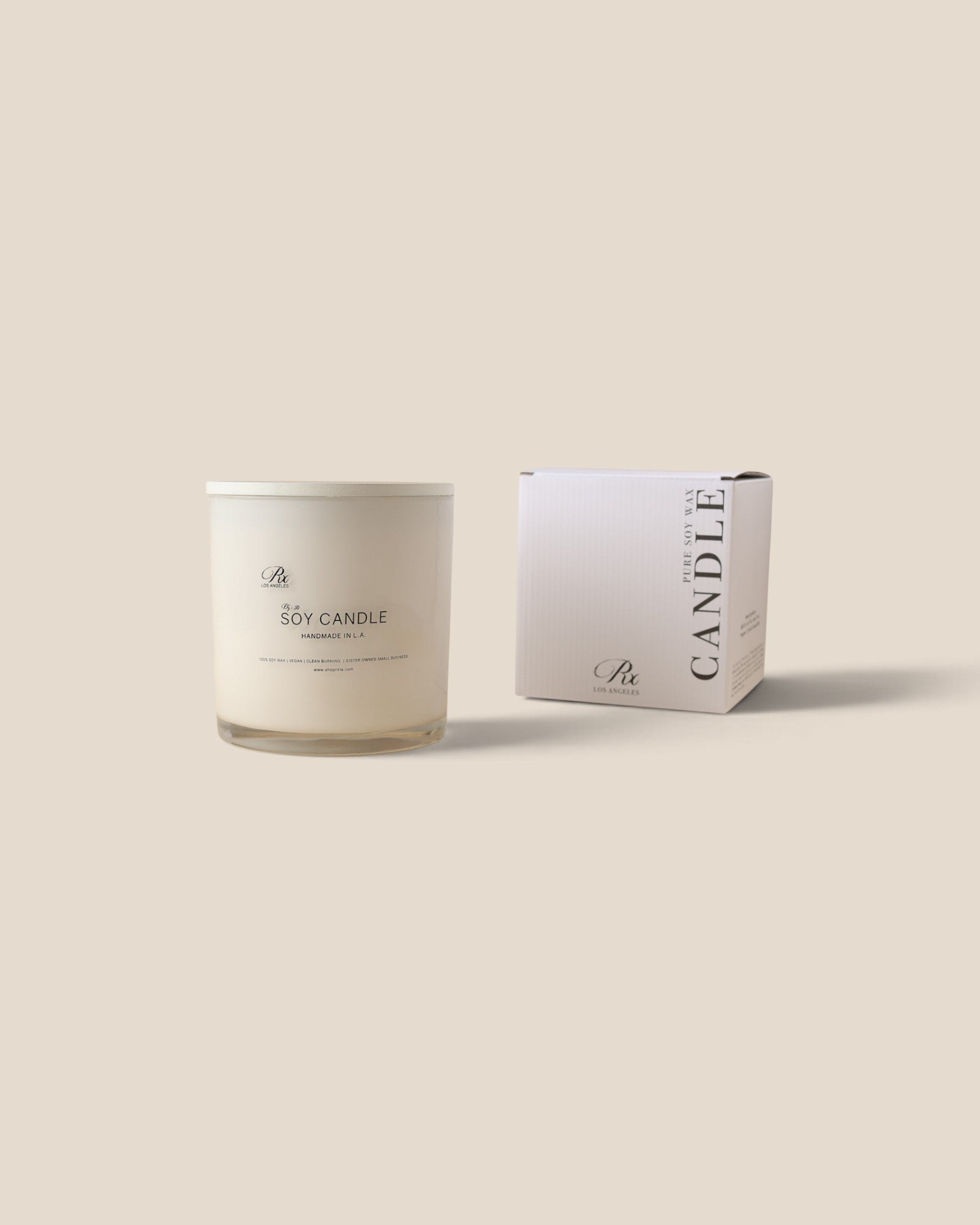 Lavender Oak: 100% Soy Wax Candle, view 7