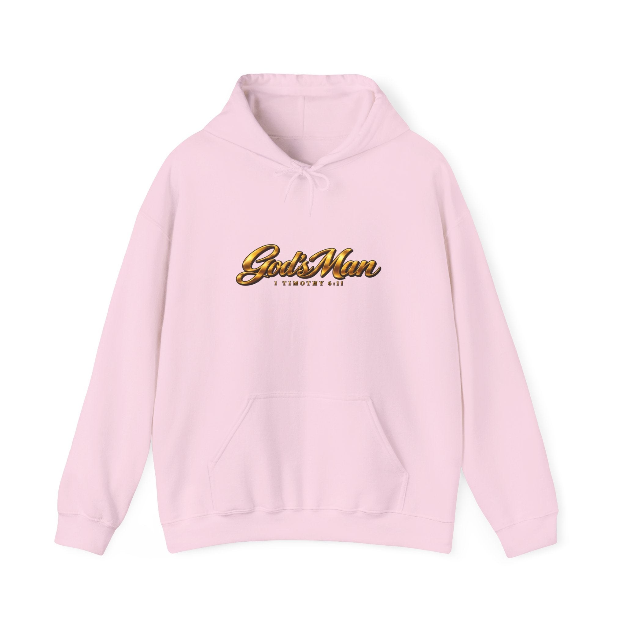 God’s Man Scripture Unisex Heavy Blend Hoodie, view 6