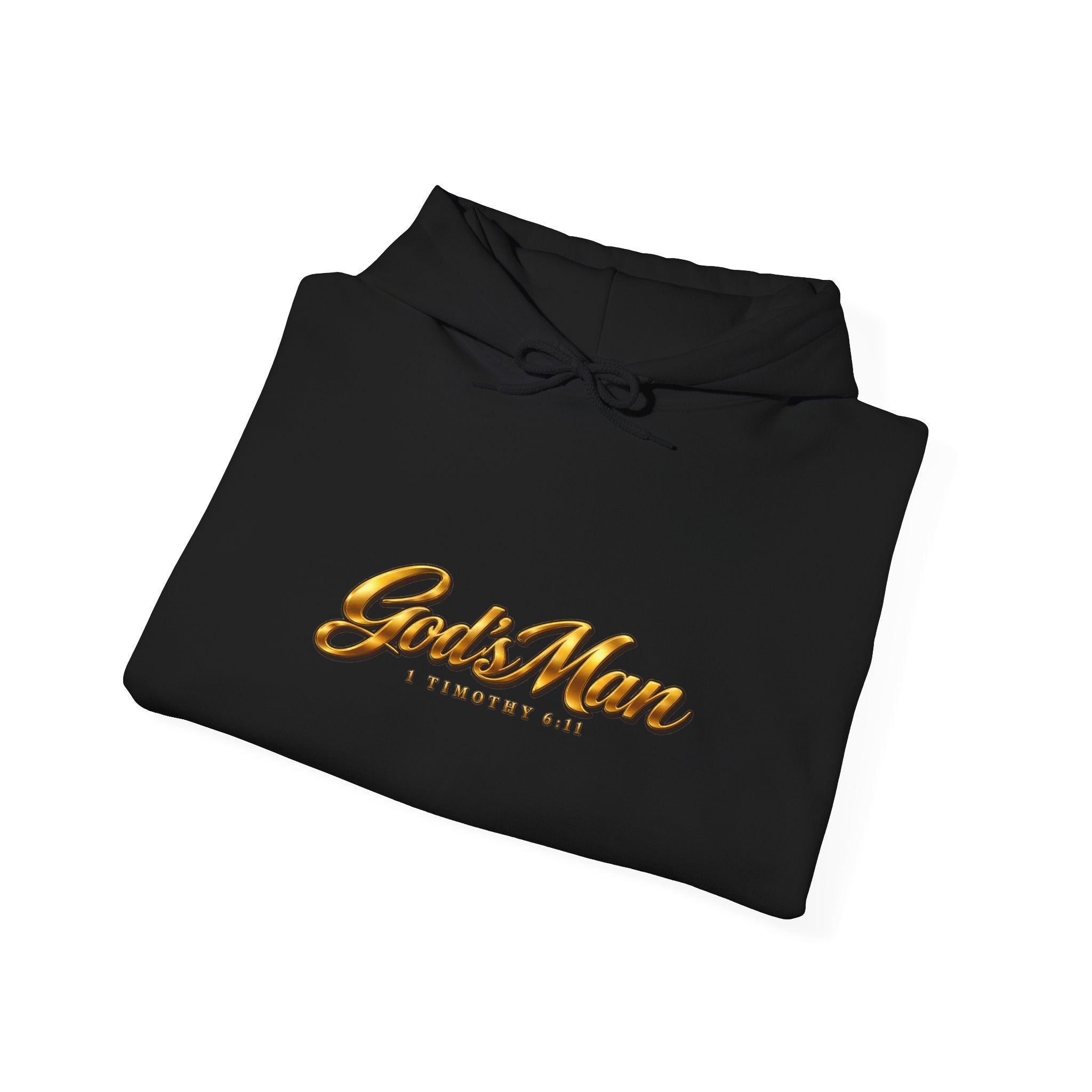 God’s Man Scripture Unisex Heavy Blend Hoodie, view 12