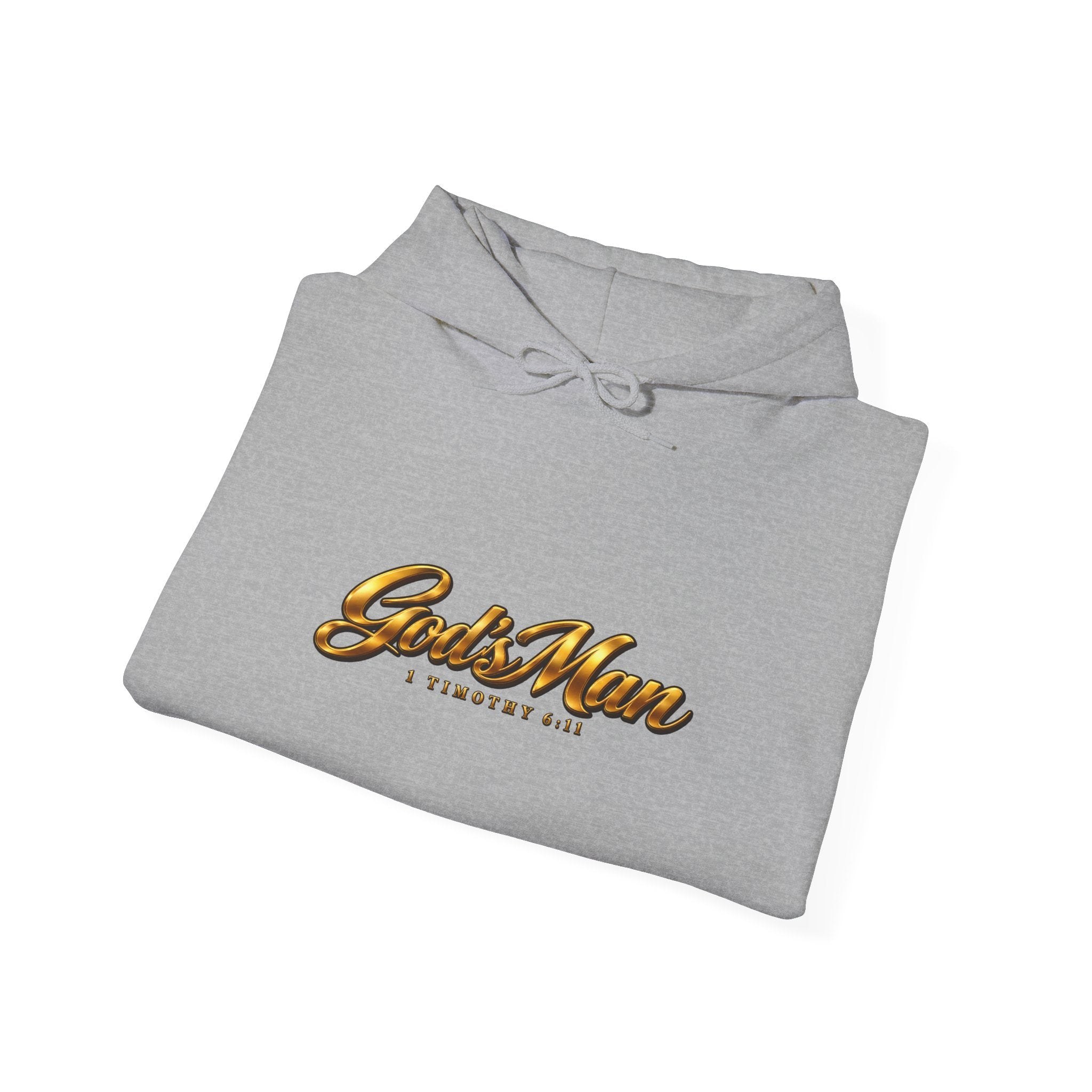 God’s Man Scripture Unisex Heavy Blend Hoodie, view 15