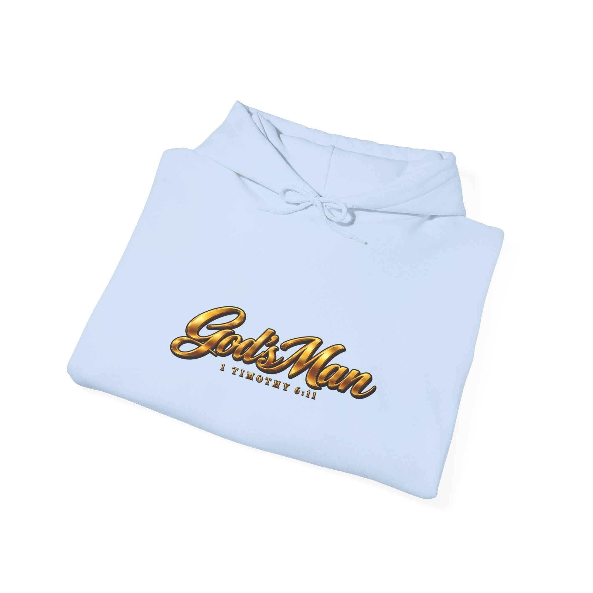 God’s Man Scripture Unisex Heavy Blend Hoodie, view 21