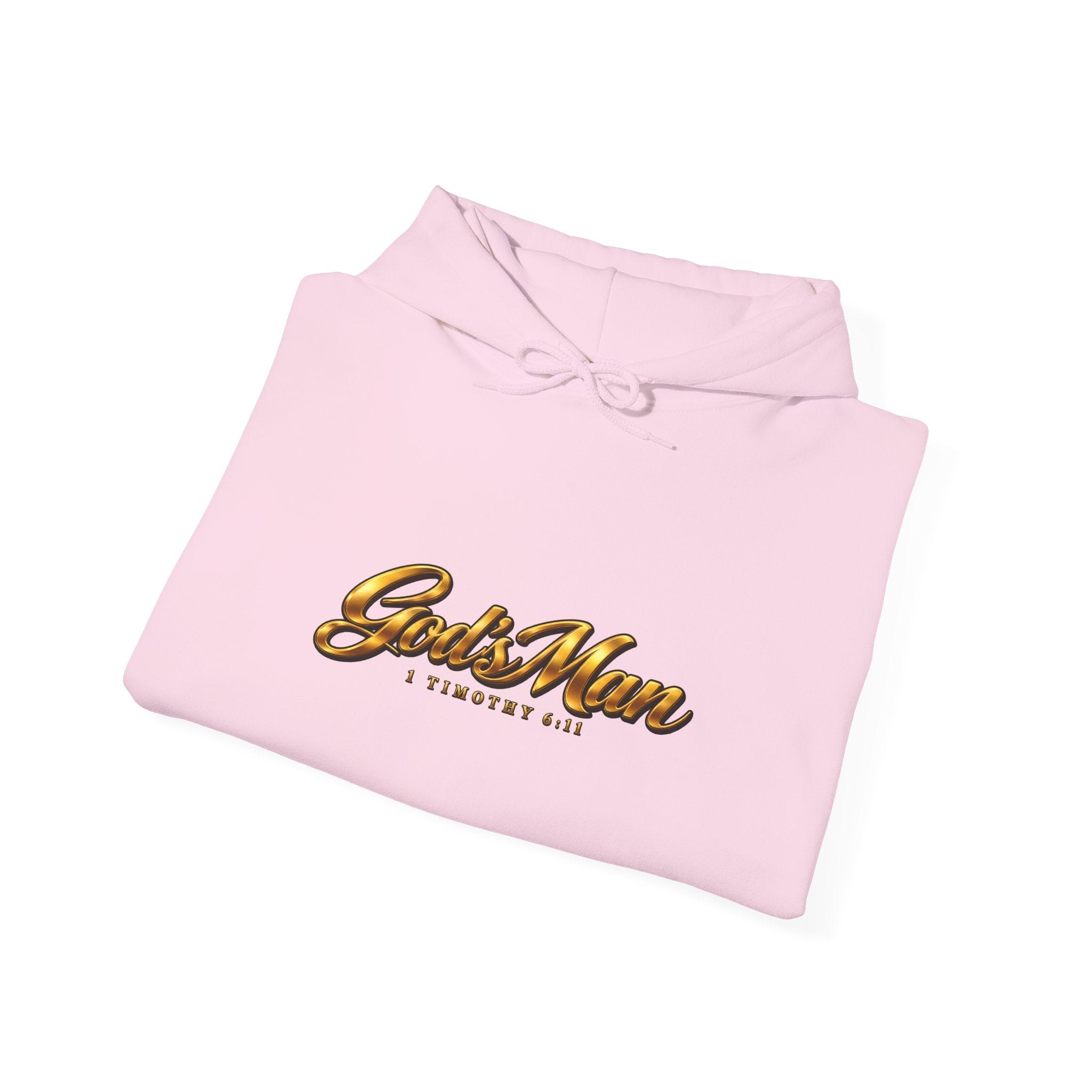 God’s Man Scripture Unisex Heavy Blend Hoodie, view 24
