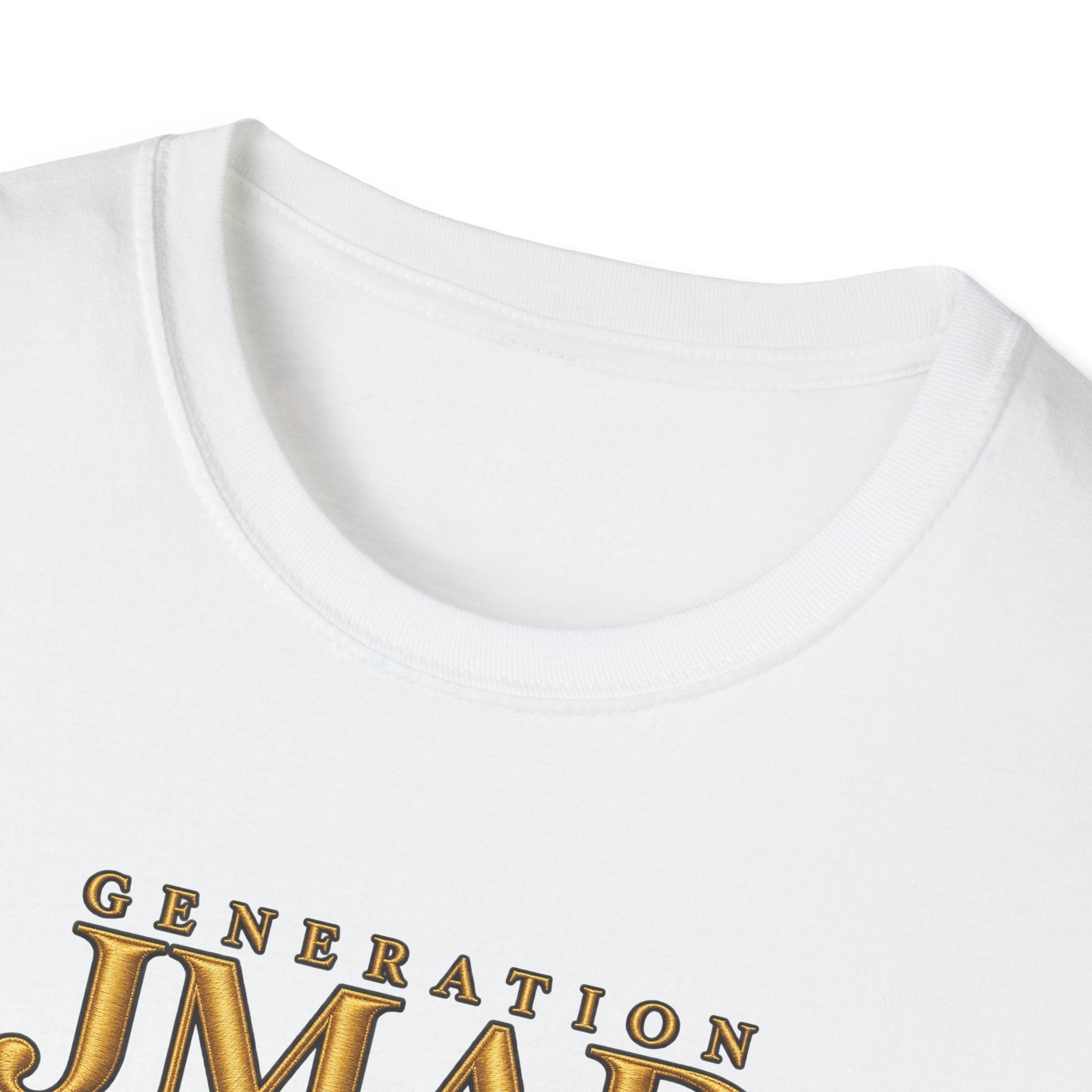 Original Linen Generation JMAD unisex softstyle Christian T-shirt., view 8