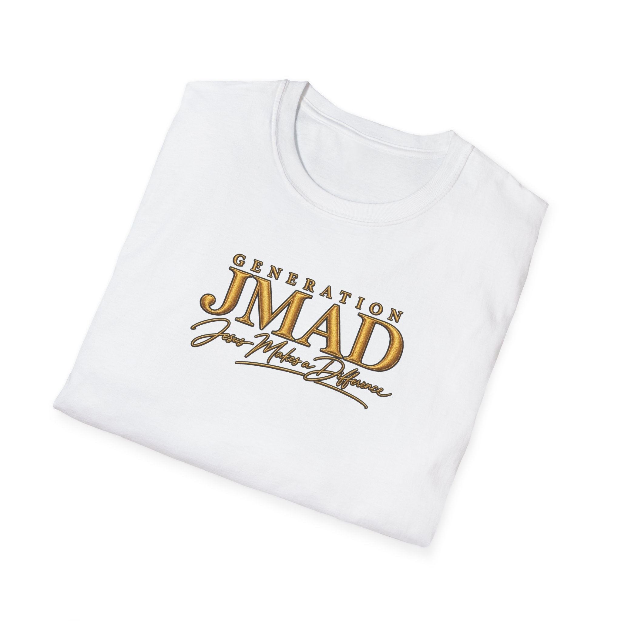 Original Linen Generation JMAD unisex softstyle Christian T-shirt., view 9
