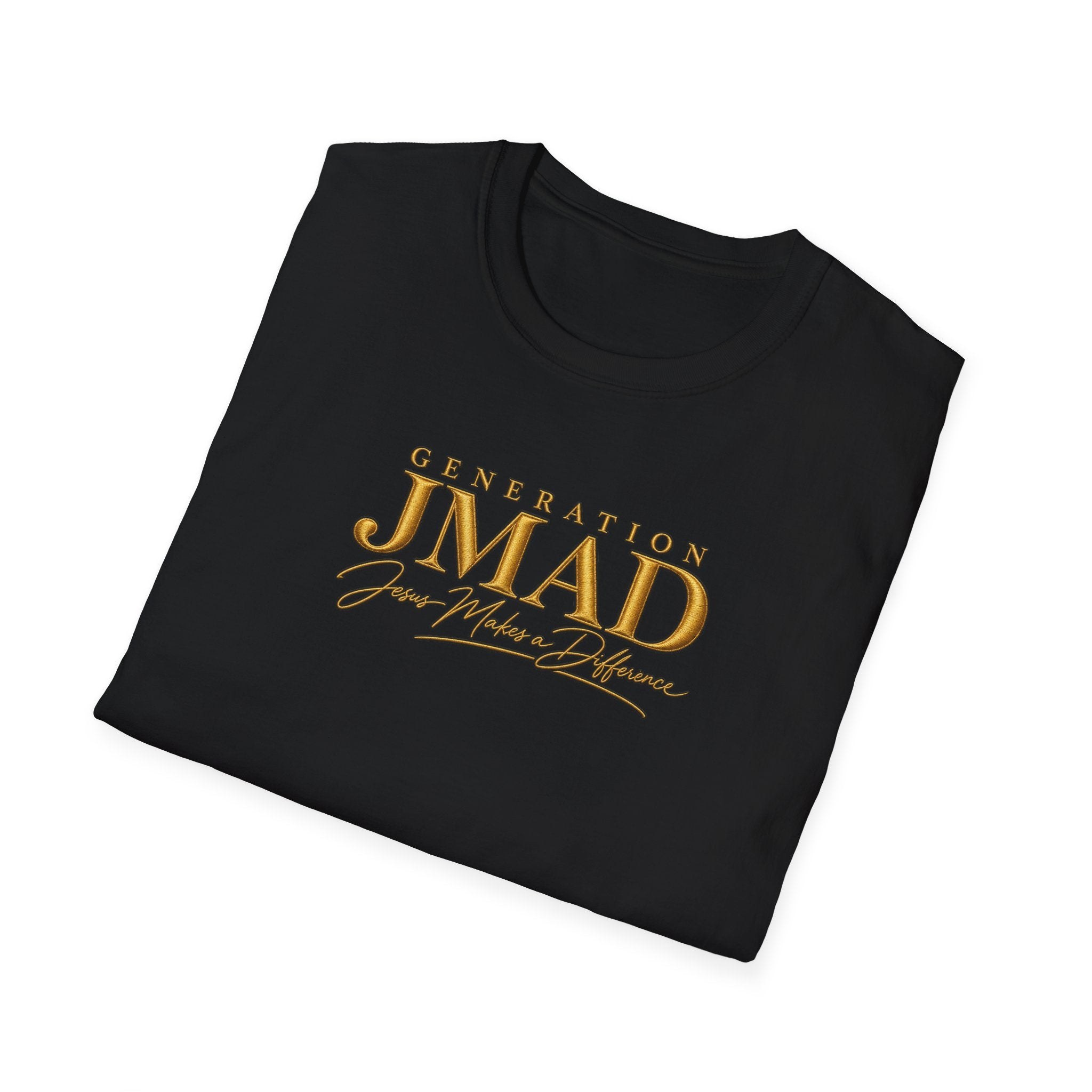 Original Linen Generation JMAD unisex softstyle Christian T-shirt., view 12