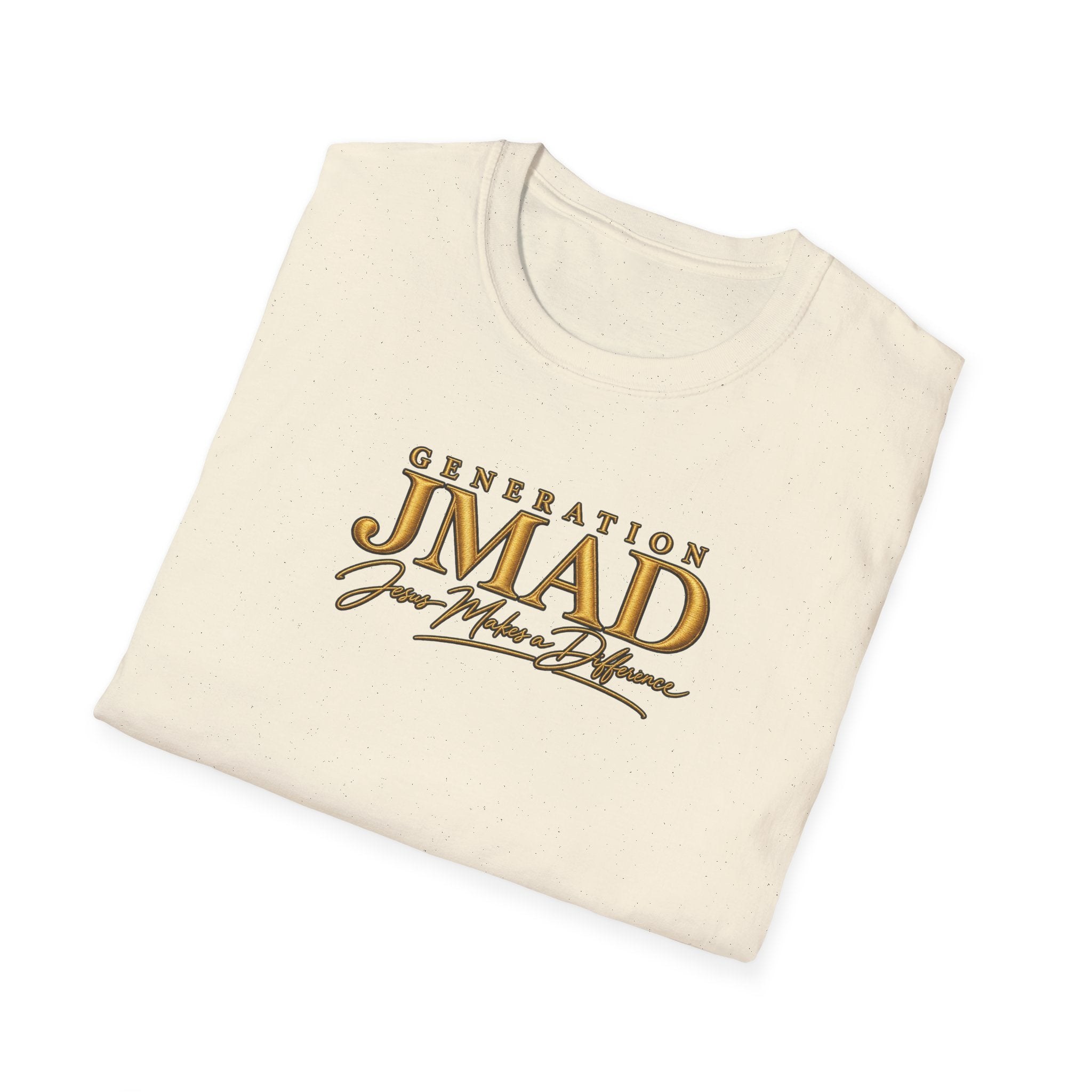 Original Linen Generation JMAD unisex softstyle Christian T-shirt., view 15