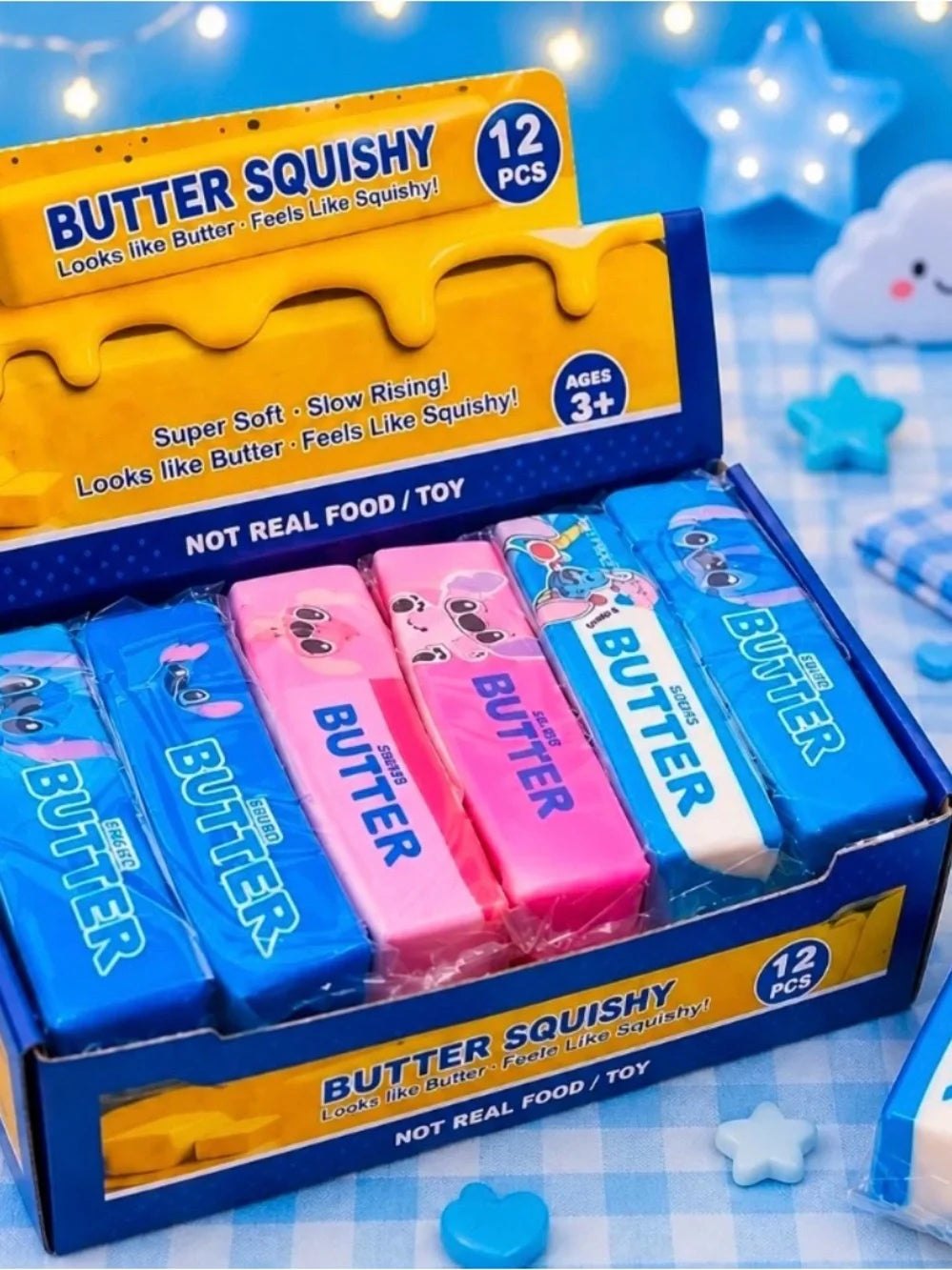 Stitch and Angel Butter Squishy