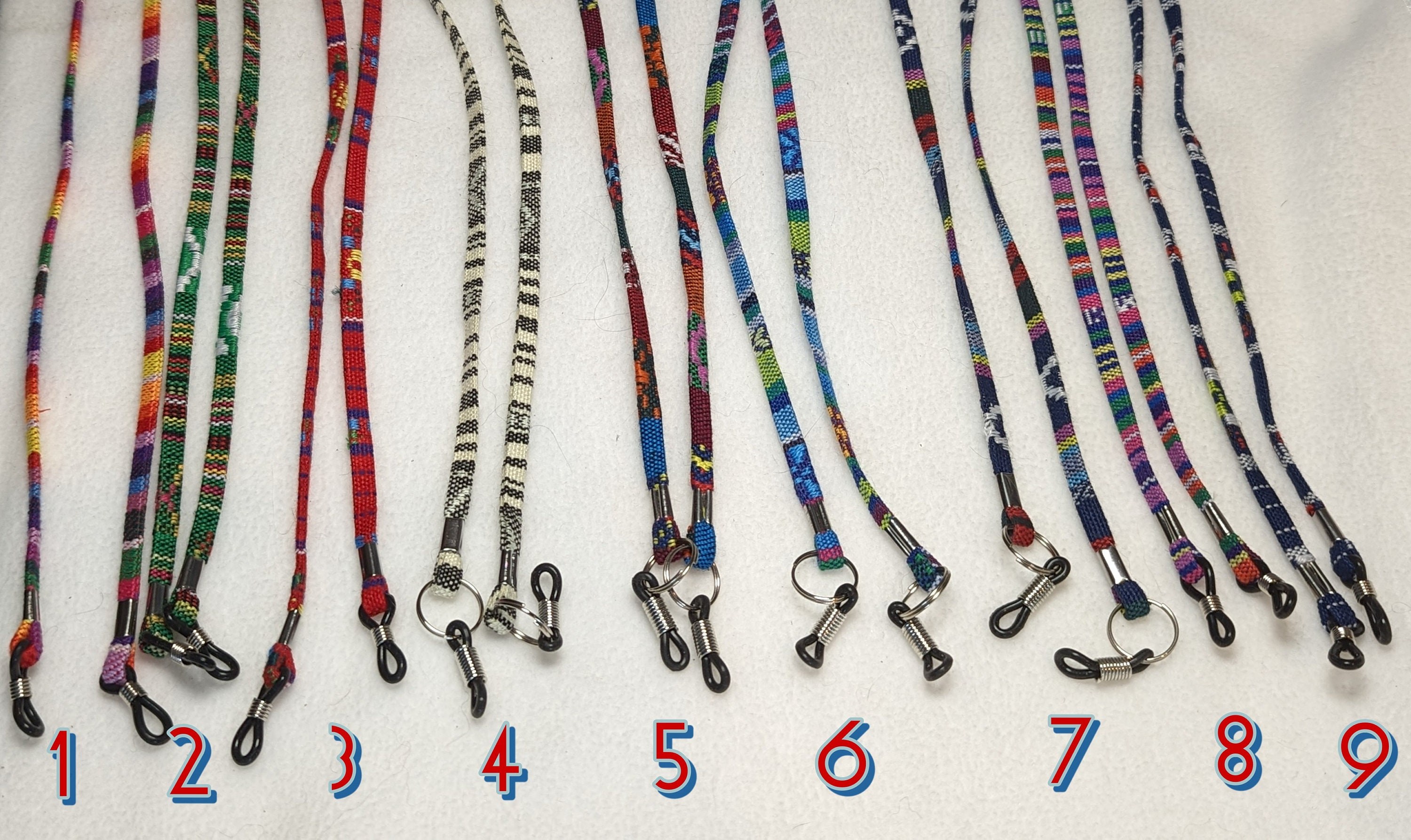 Cloth Eyeglass Chain: Lightweight Sunglasses Holder, Unisex Gift
