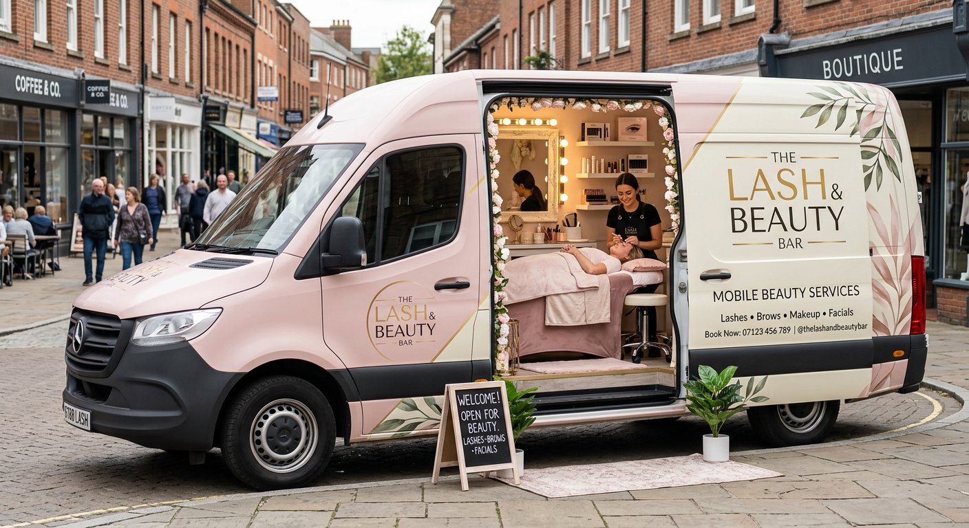 Mobile lash + concierge services
