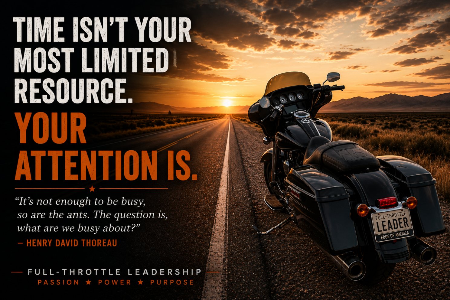 Busy Isn't the Same as Leading
