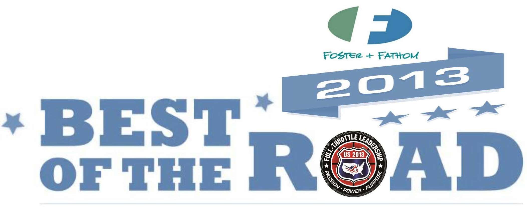 Foster+Fathom "Best of the Road" 2013 - INFLUENCE