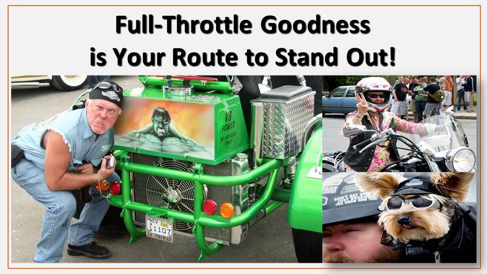 Fueling Your Ride with “Passion-Power & Purpose” to Give-Back and Change the World