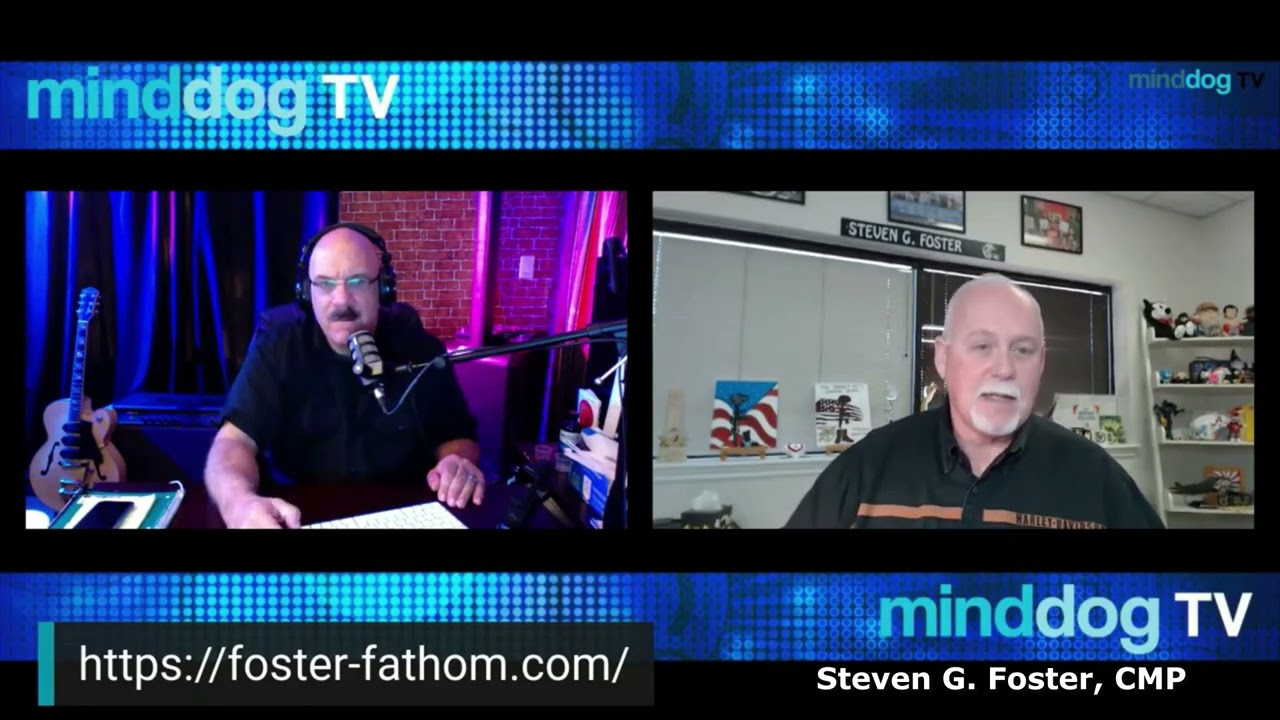 Steven Foster appearing on MindDog TV
